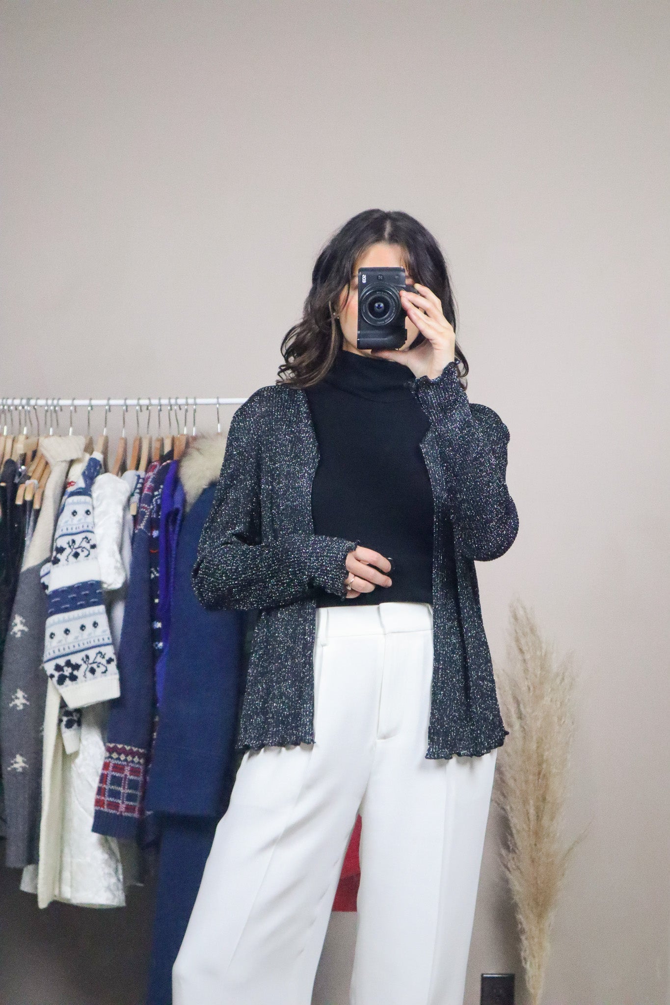 Made in Canada x Vintage x Shimmer Cardigan (8/10)