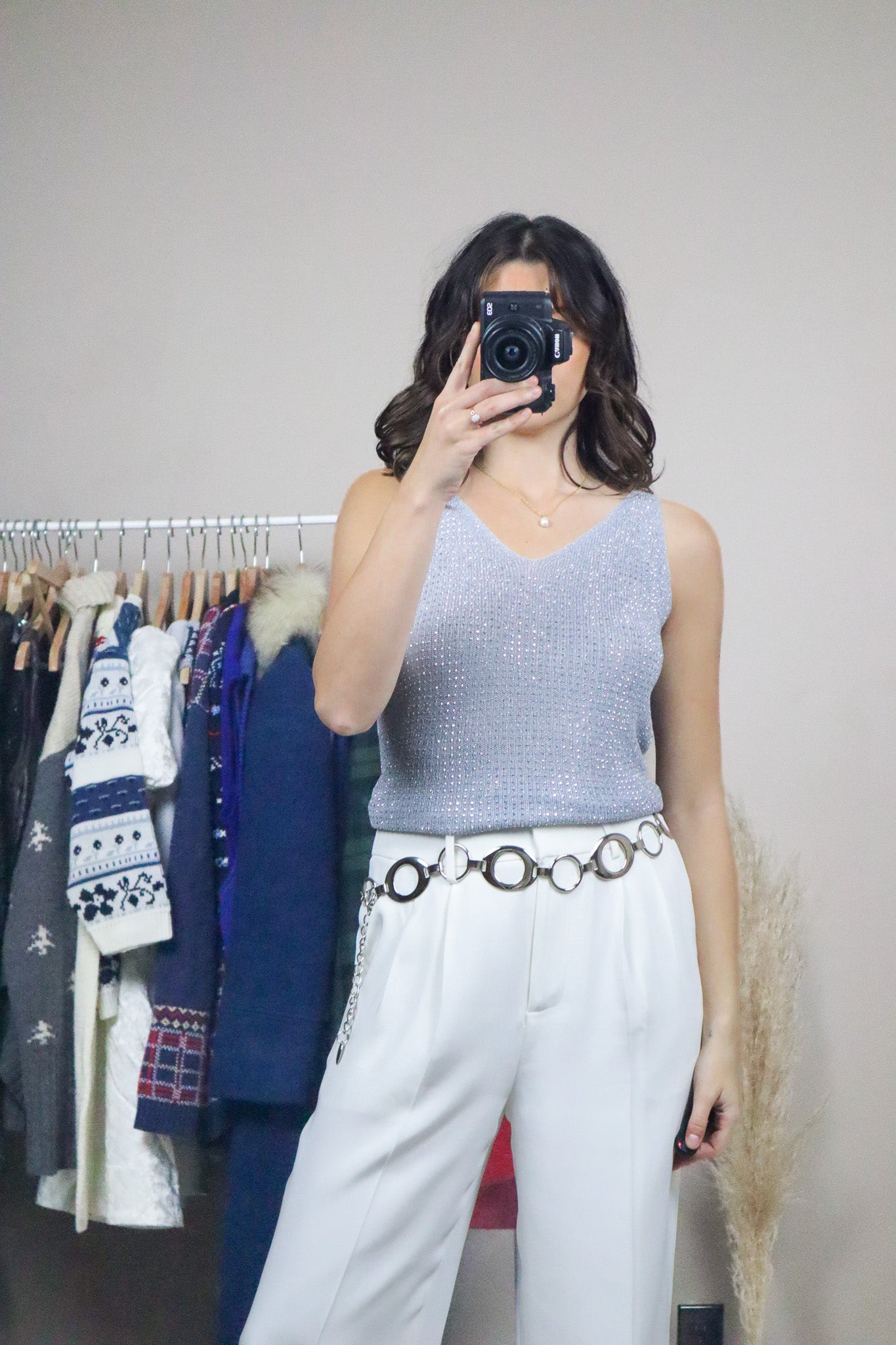 Vintage x Rhinstone Tank (S)