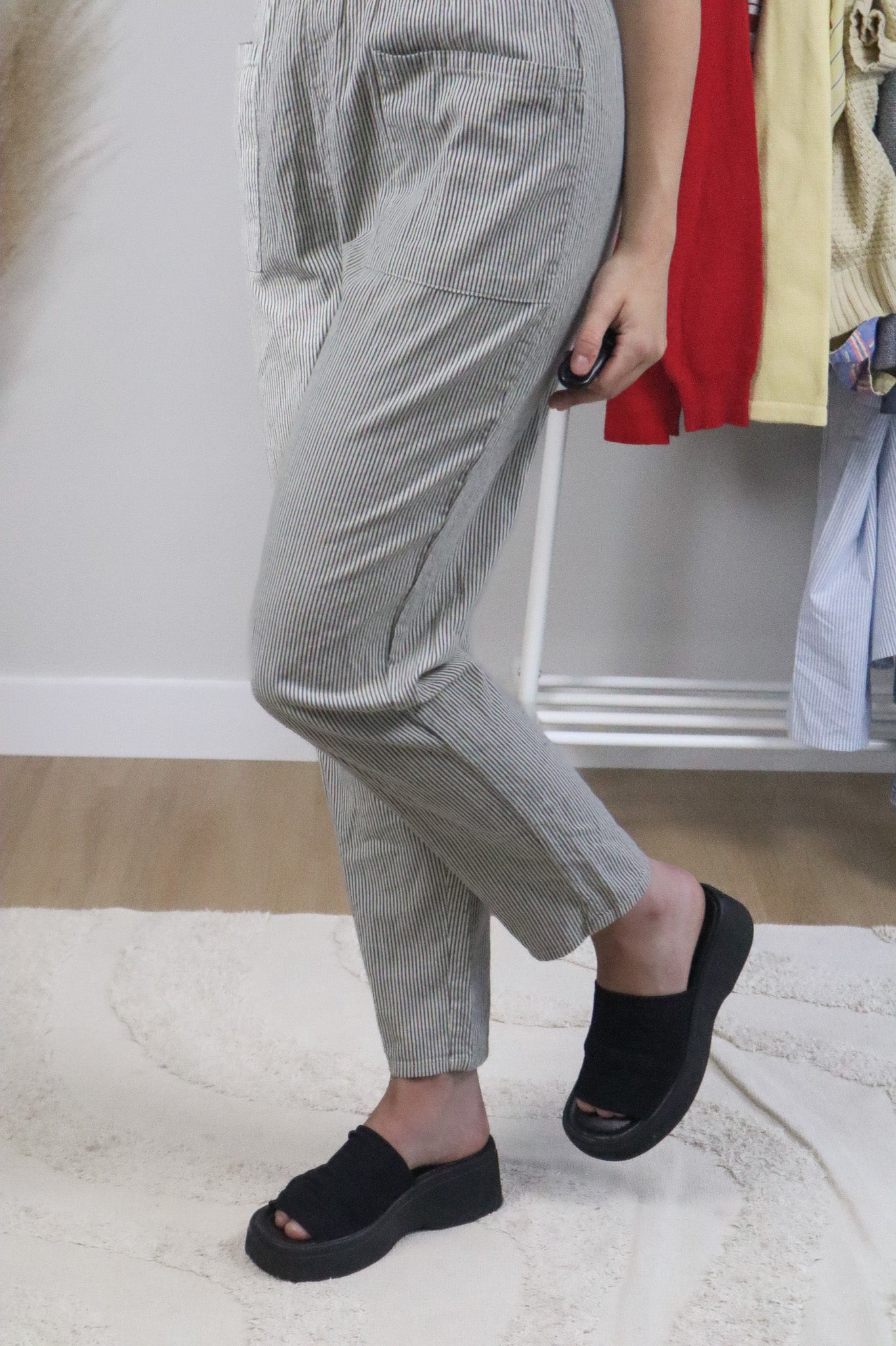 Vintage x Steve Madden Platform Slides (6.5)
