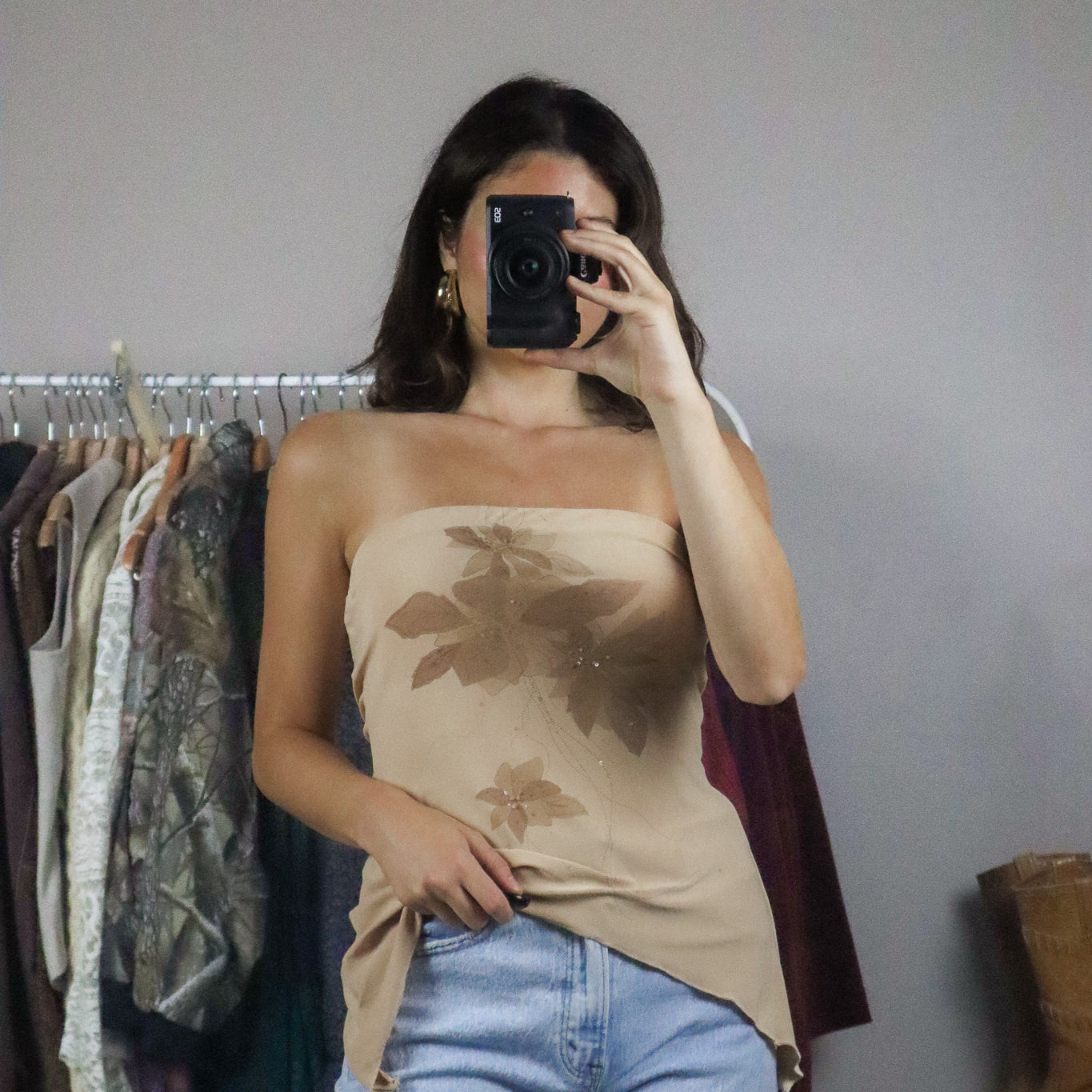 Vintage x Sequence Tube Top (M)