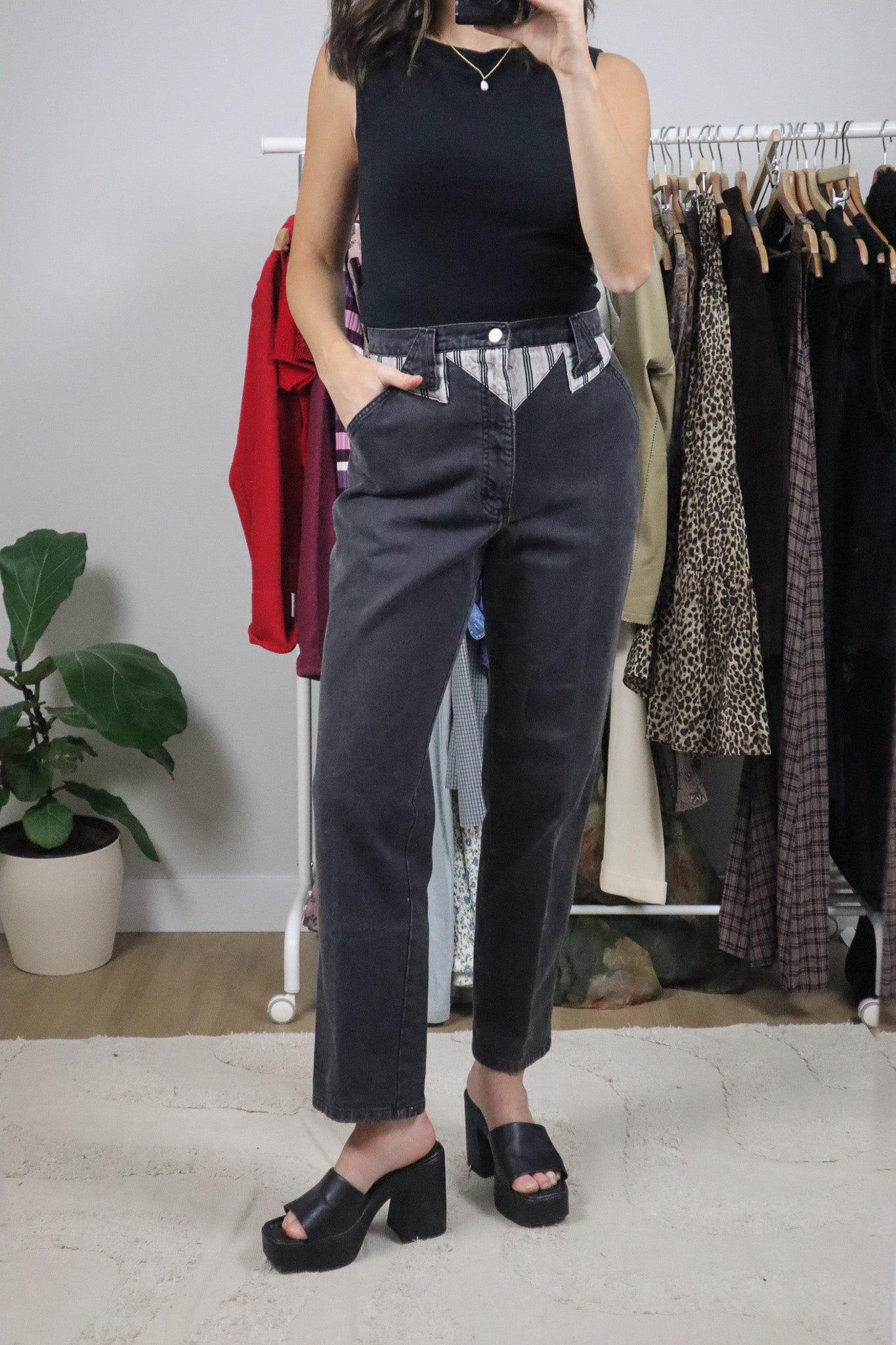 Made in USA x Vintage x Roper Two-Tone Jeans (10)