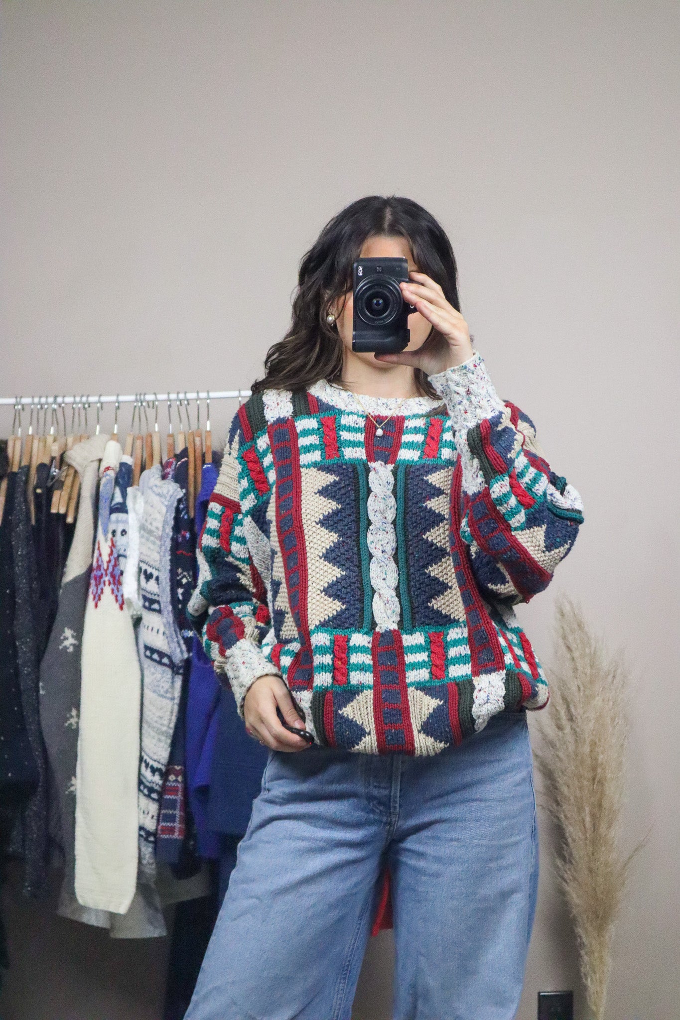 Vintage x Textured Chunky Knit (L/XL)
