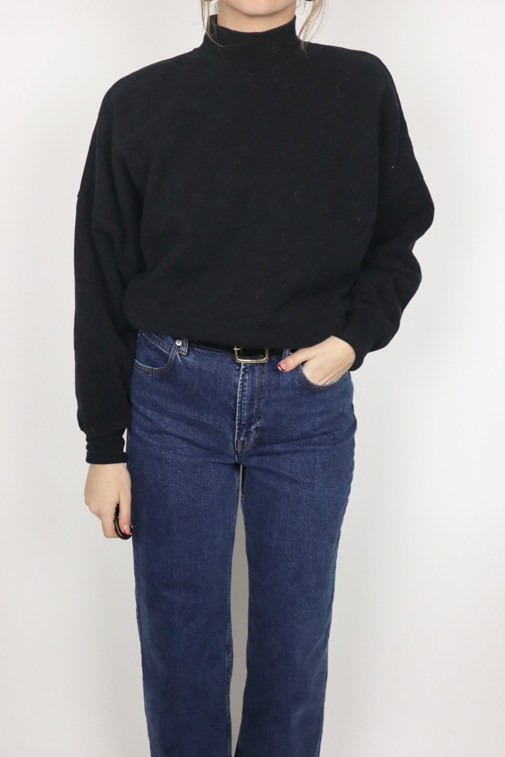 TNA x Mockneck Sweatshirt (XS/S)