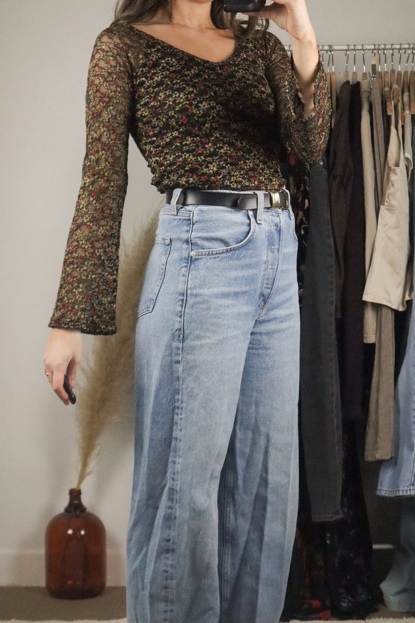 Vintage x Lace Long-Sleeve (S)