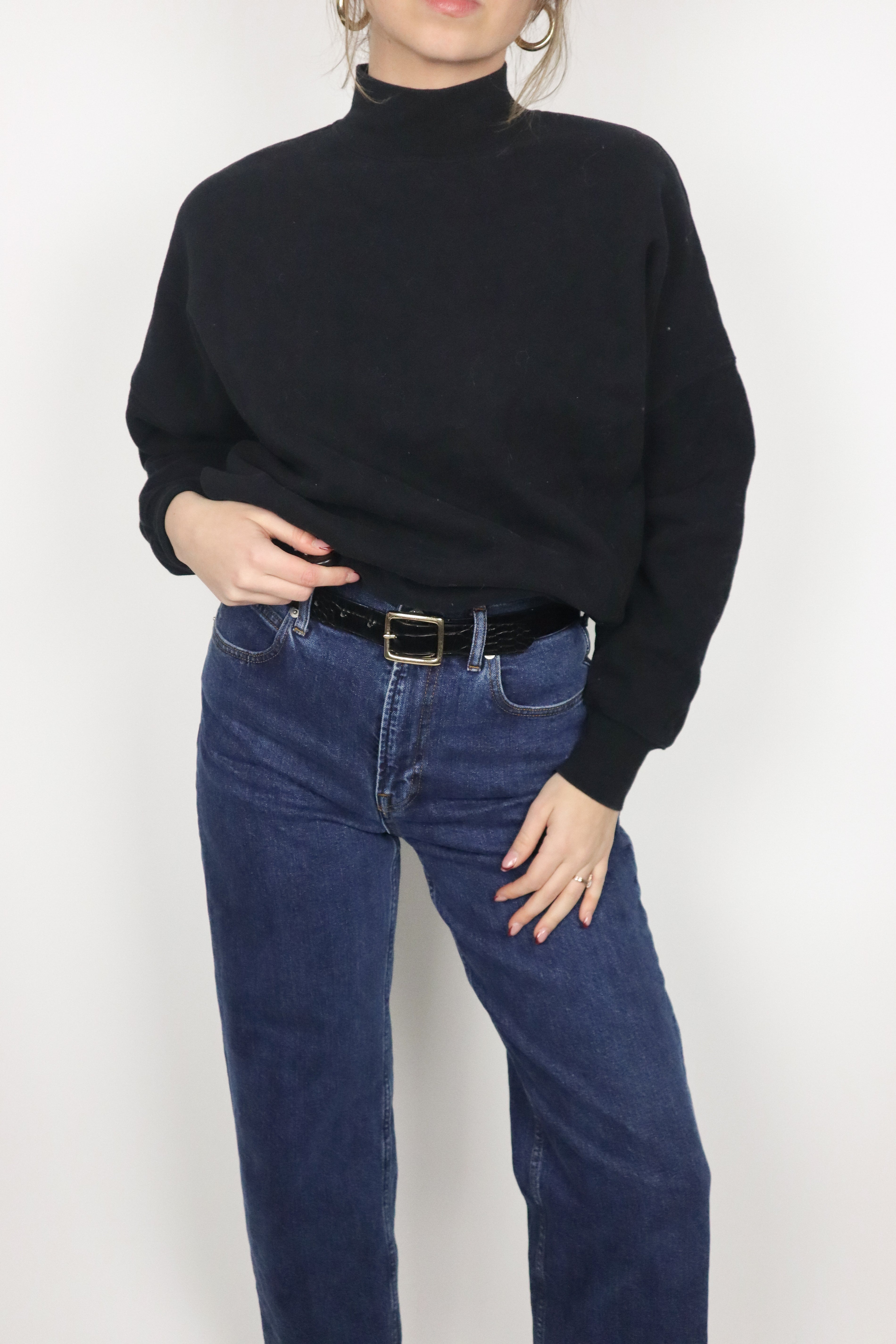 TNA x Mockneck Sweatshirt (XS/S)