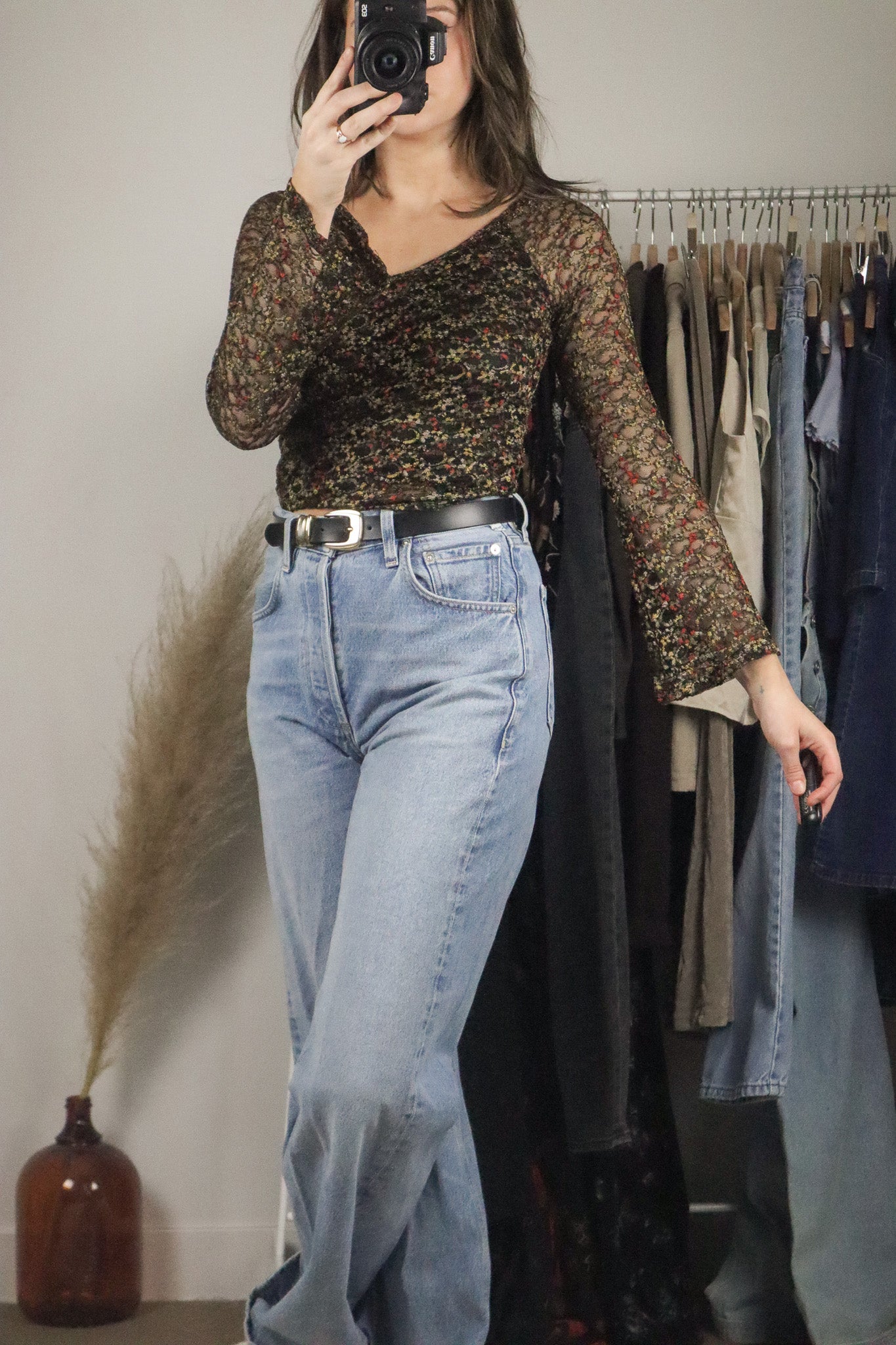 Vintage x Lace Long-Sleeve (S)