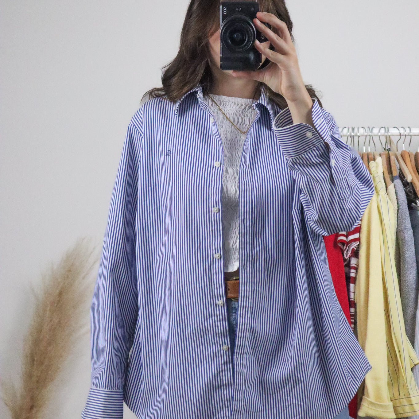 Vintage x Ralph Lauren Cotton Pinstrip Button Down (S-XL)