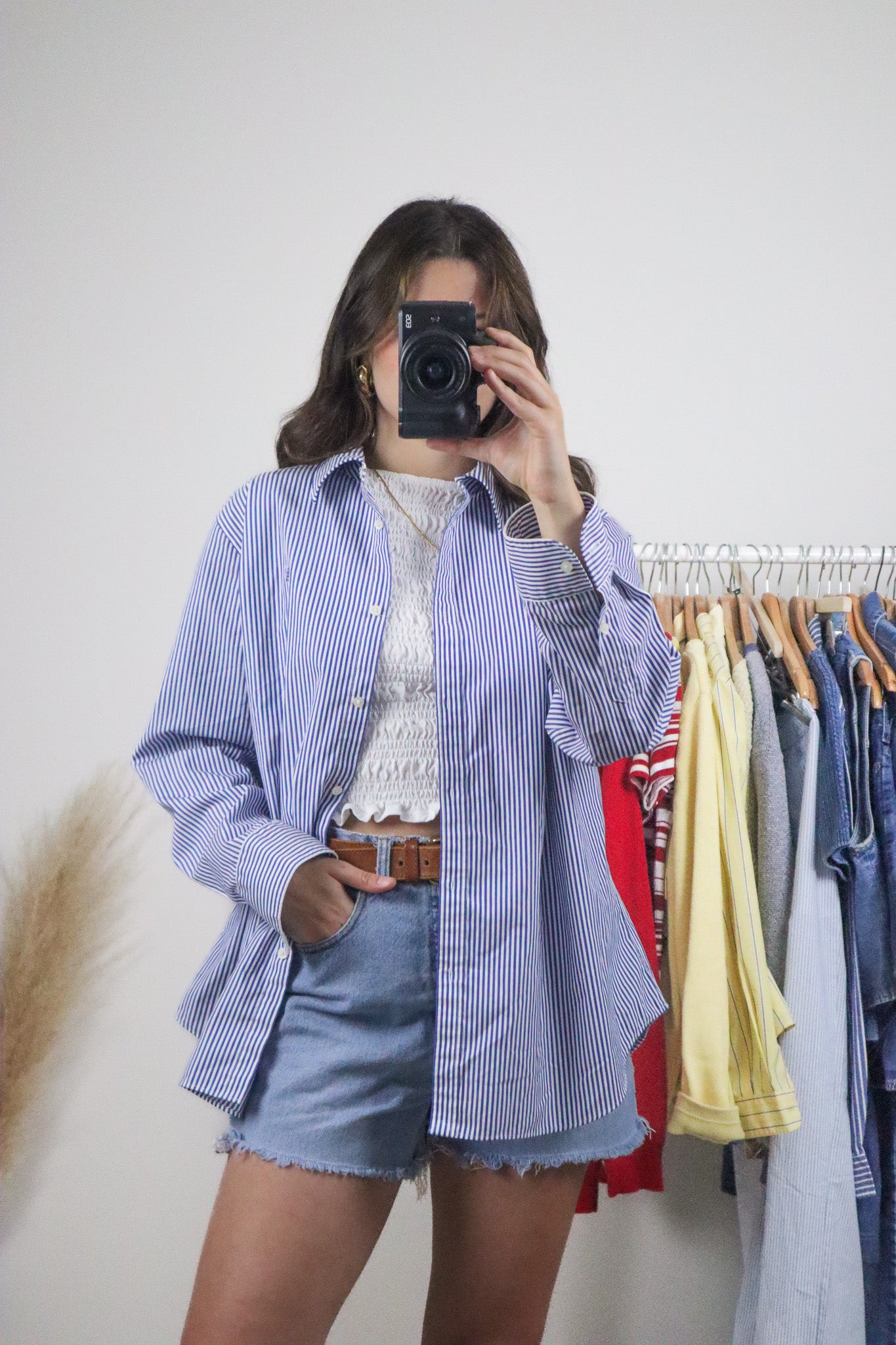 Vintage x Ralph Lauren Cotton Pinstrip Button Down (S-XL)