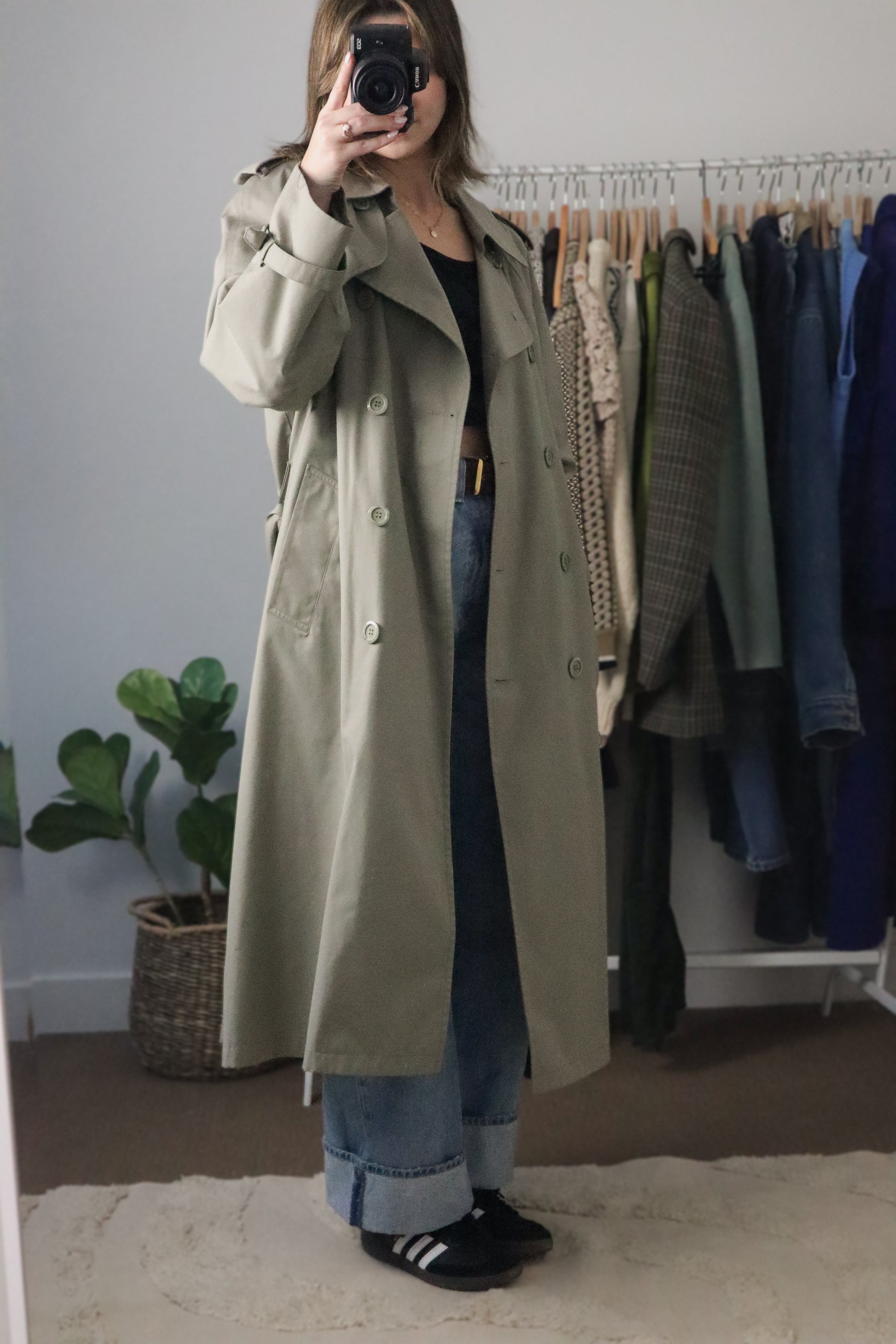 London Fog x Vintage x Trench Coat (S/M)