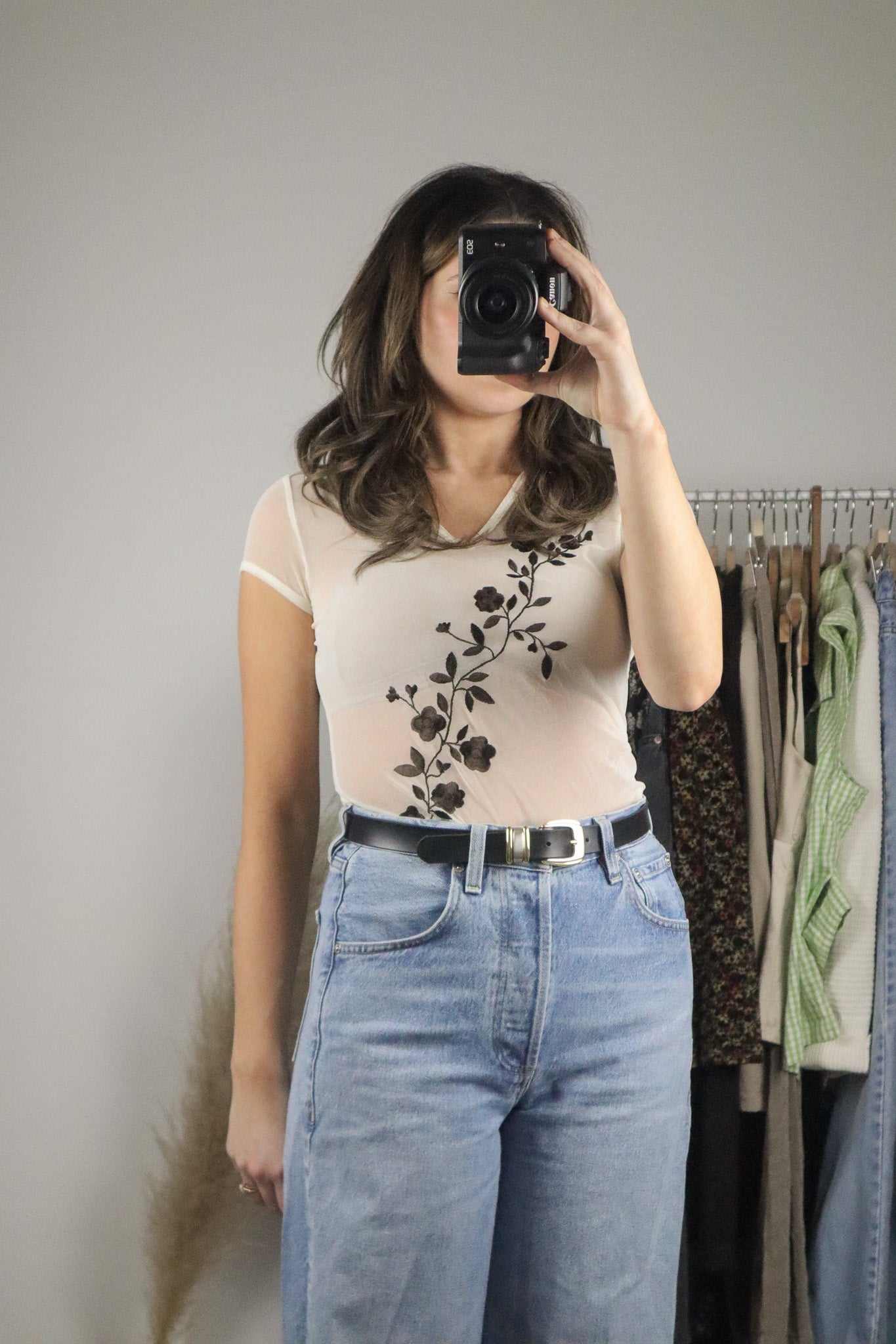 Made in USA x Vintage x Mesh T-Shirt (S)