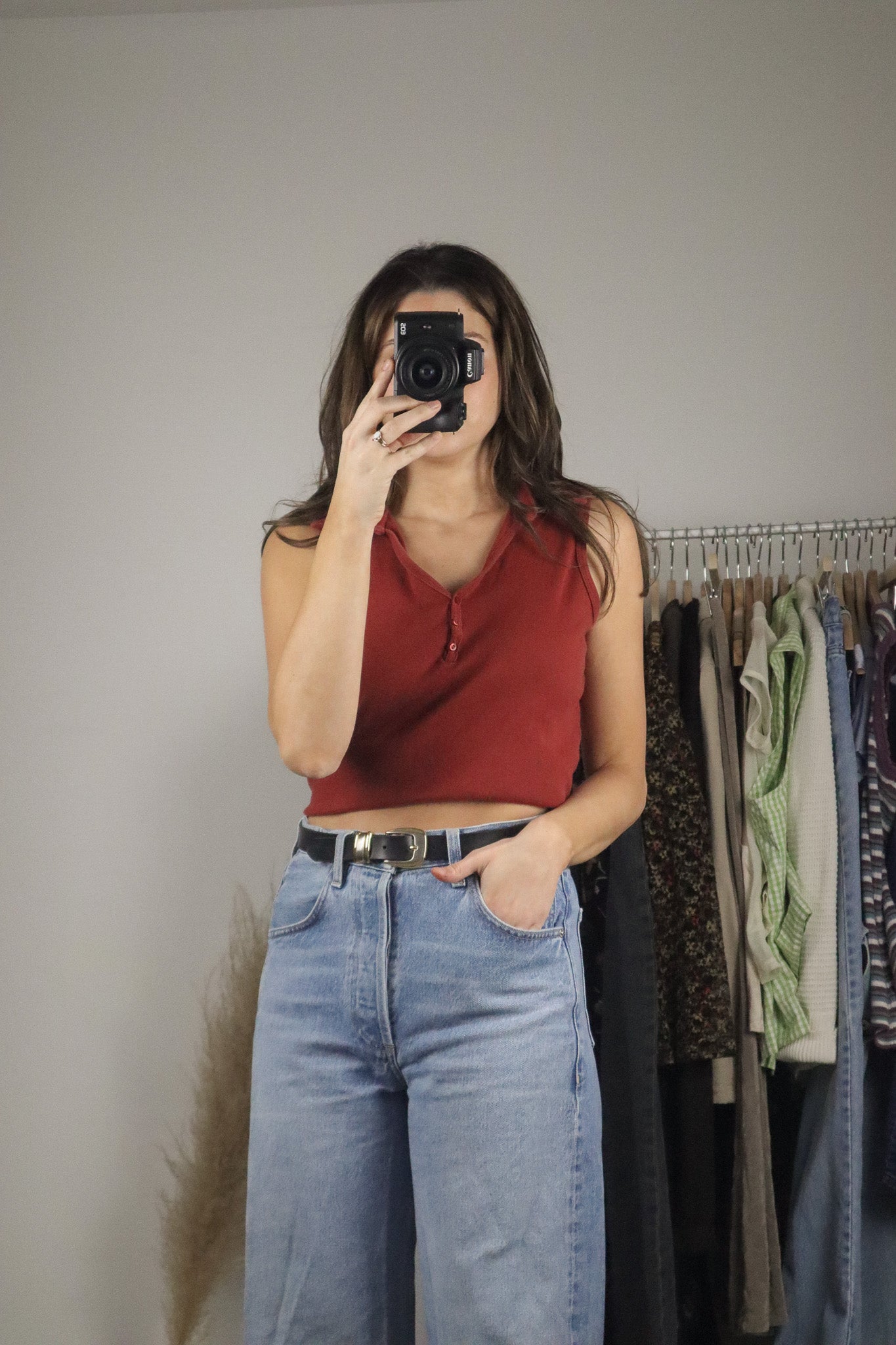 Vintage x Collared Tank (M)