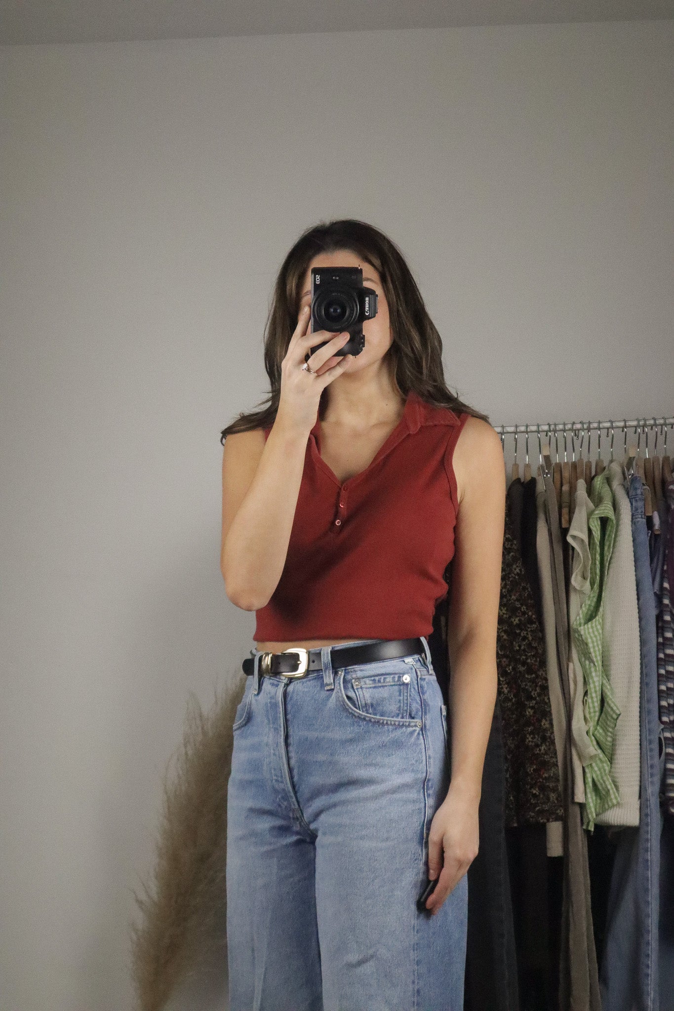 Vintage x Collared Tank (M)
