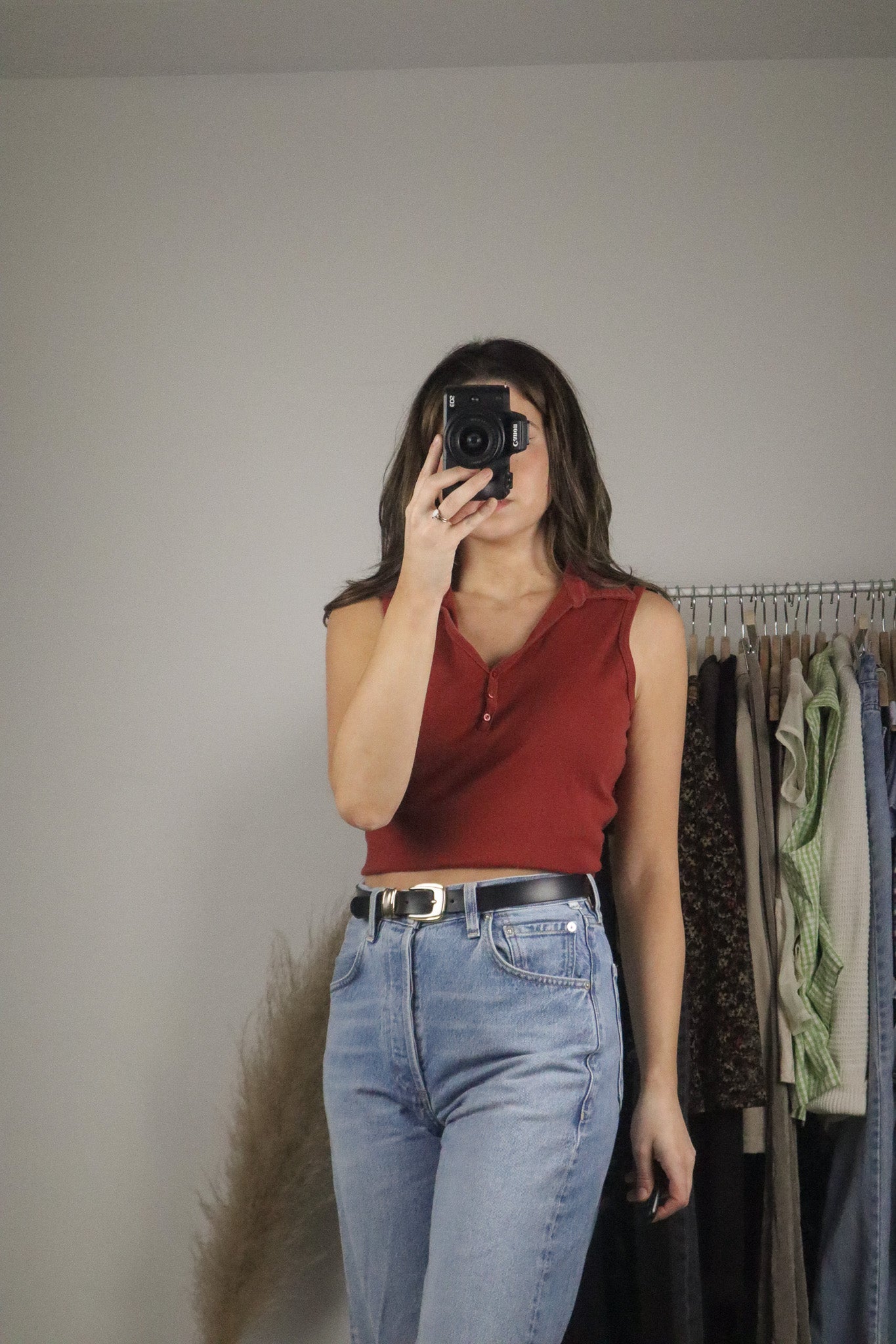 Vintage x Collared Tank (M)