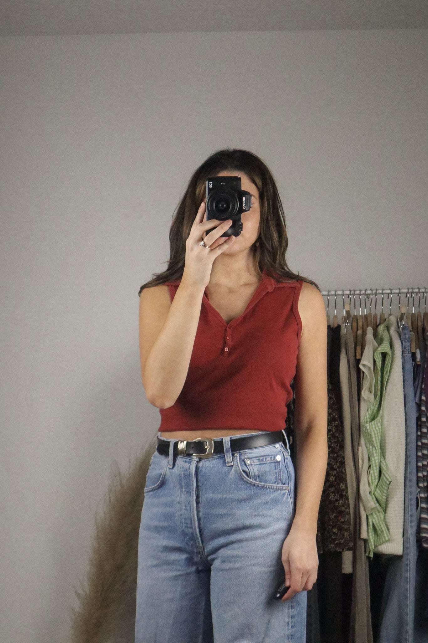Vintage x Collared Tank (M)