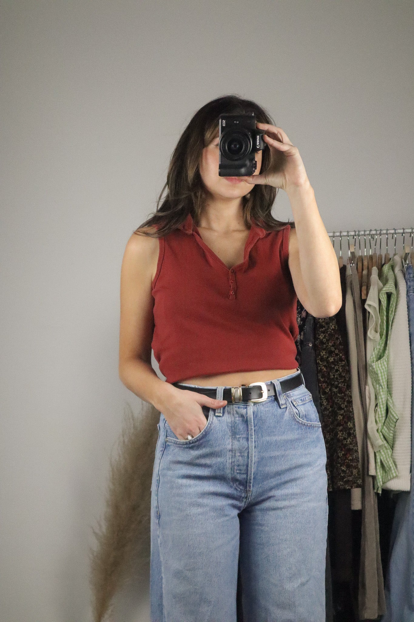 Vintage x Collared Tank (M)
