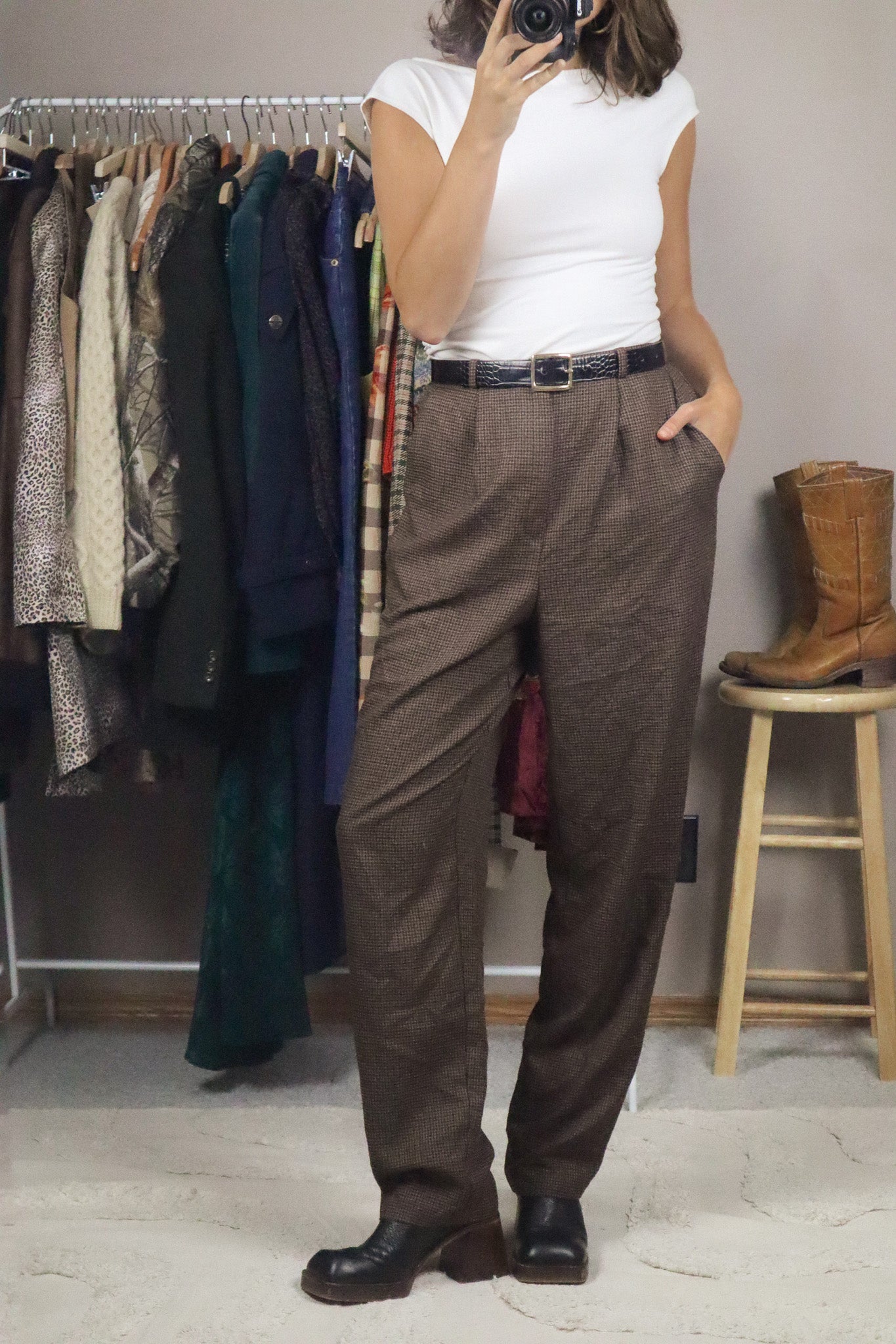 Made in USA x Vintage x Plaid Pants (8)