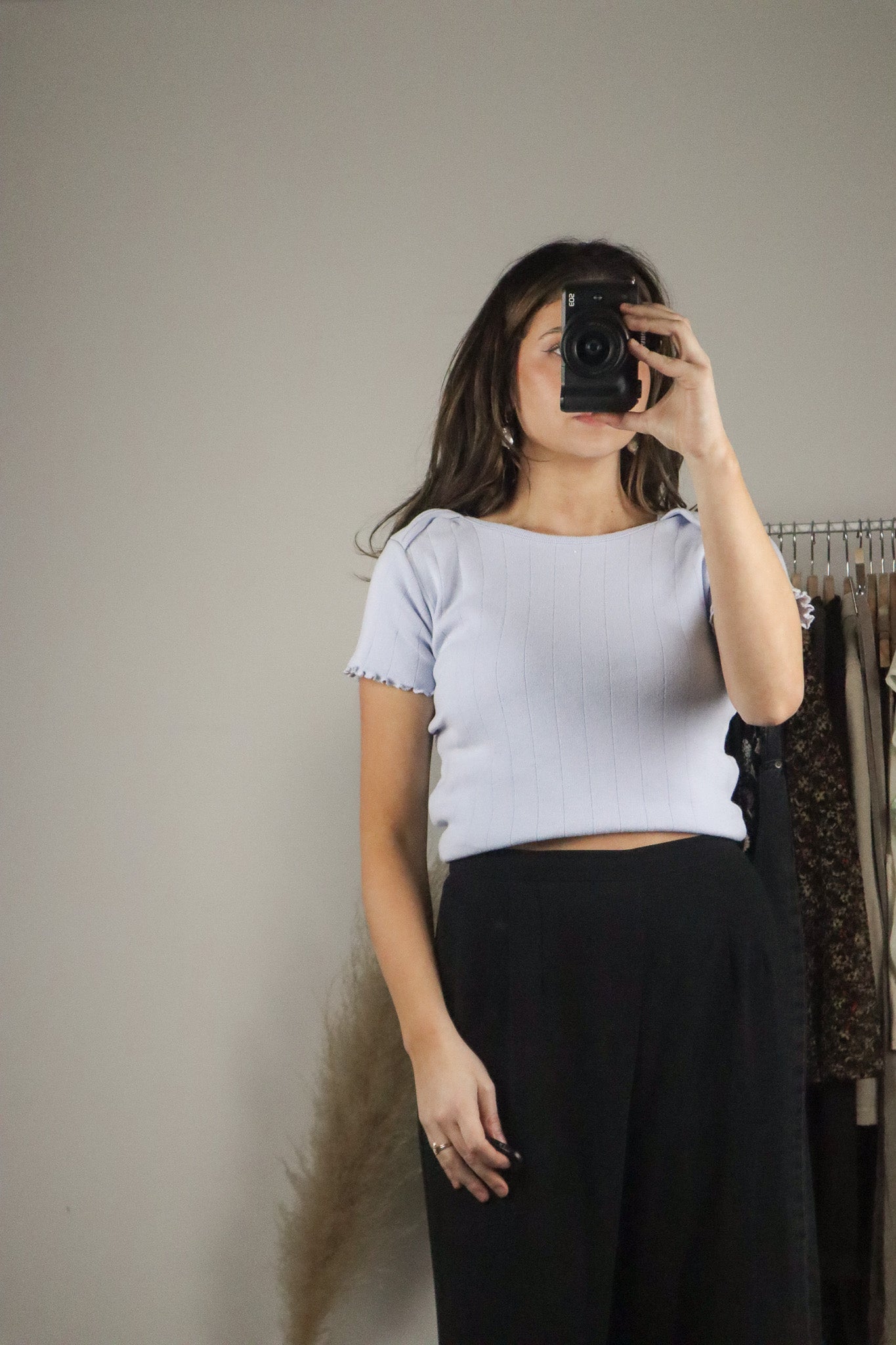 Vintage x Ribbed T-Shirt (M)