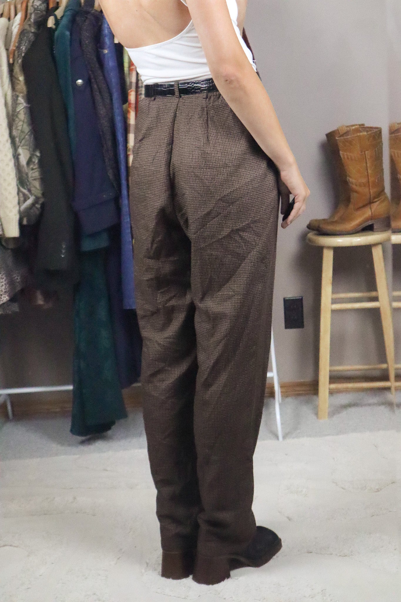 Made in USA x Vintage x Plaid Pants (8)