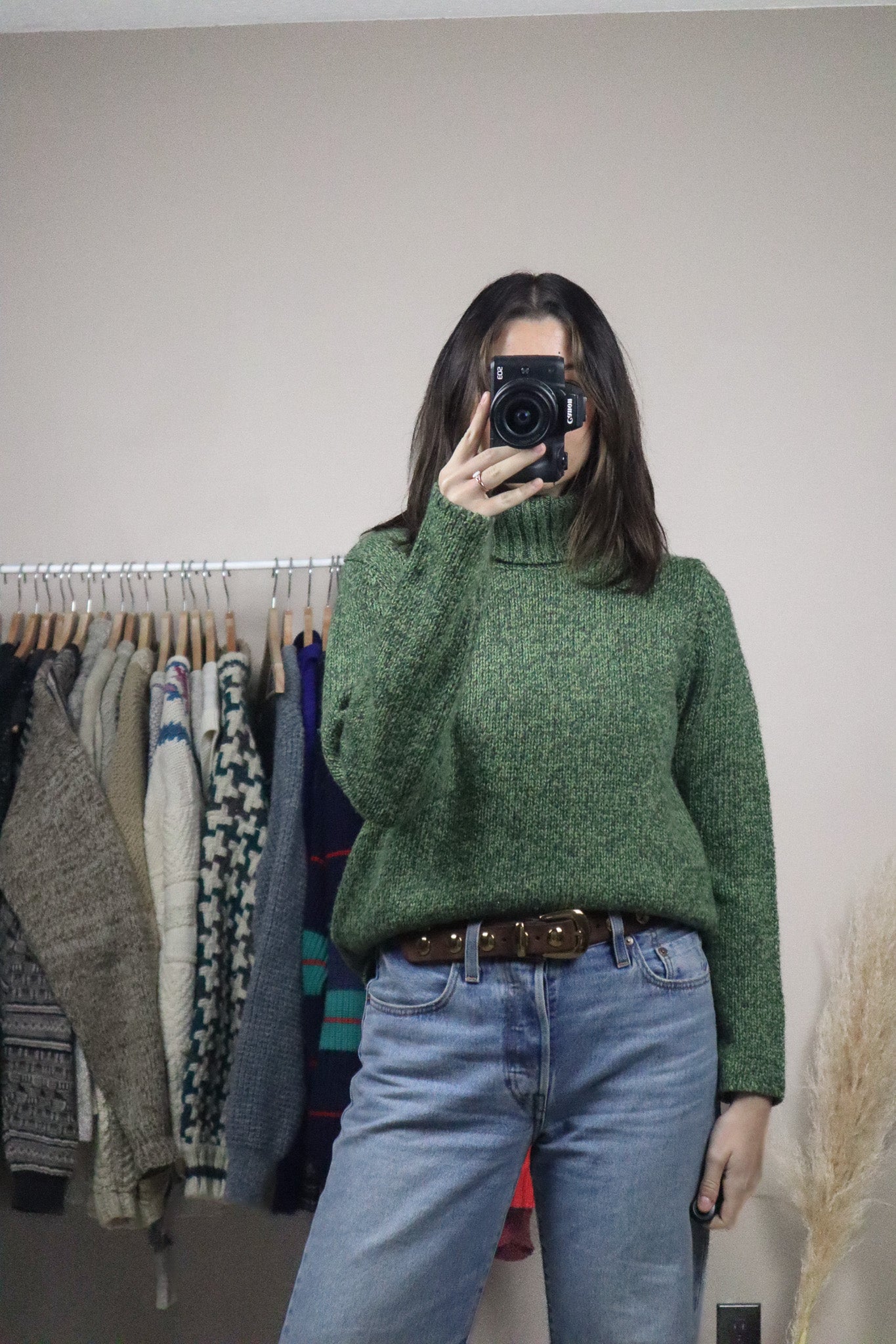 Vintage x Knit Turtleneck (S)