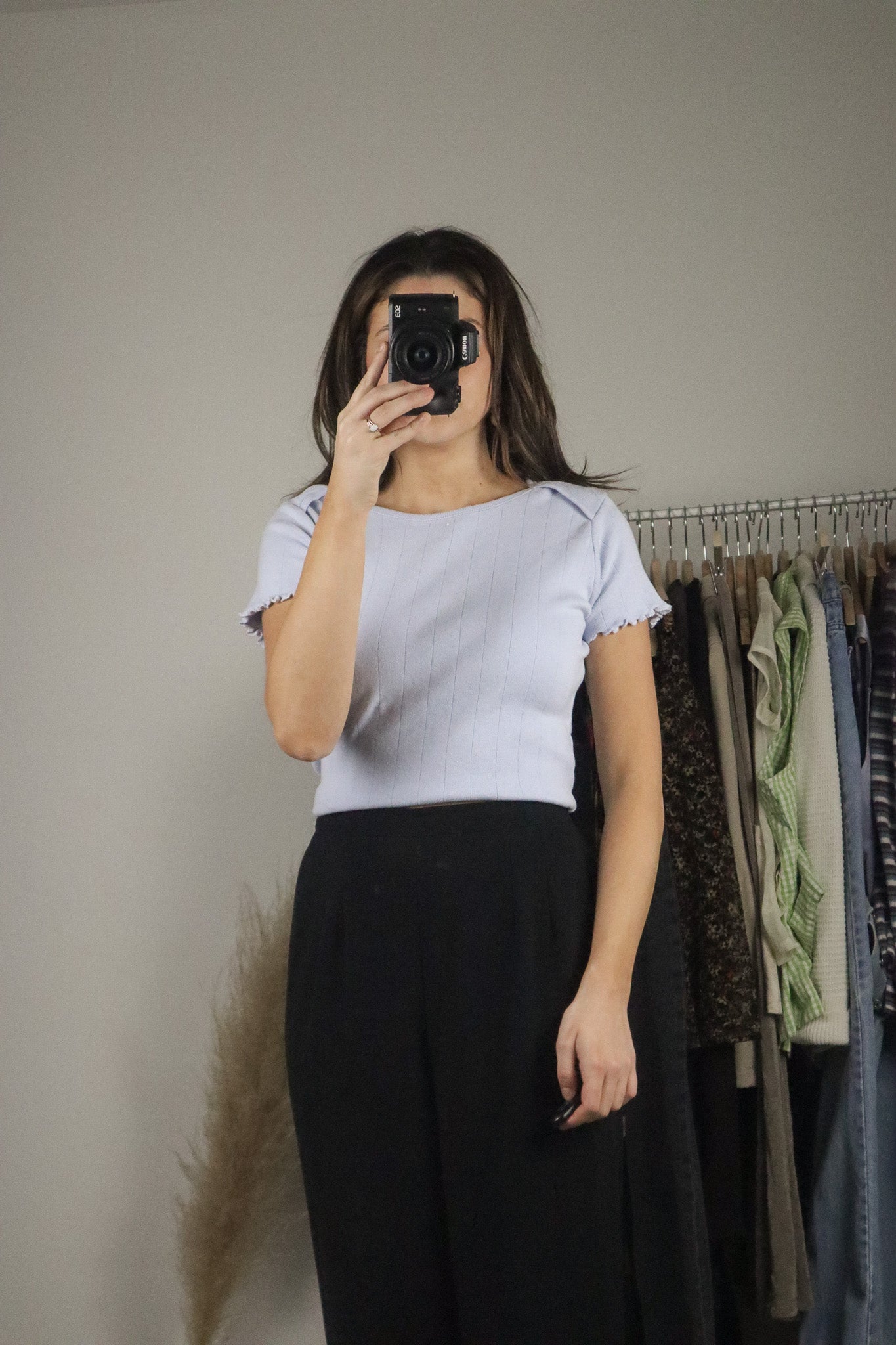 Vintage x Ribbed T-Shirt (M)