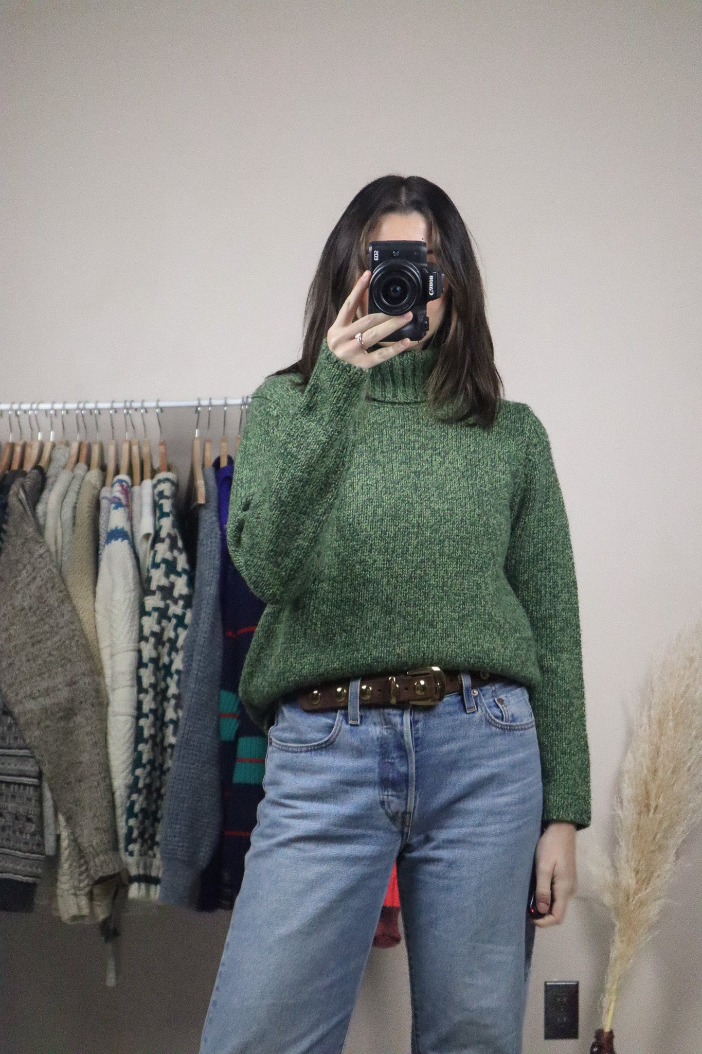 Vintage x Knit Turtleneck (S)