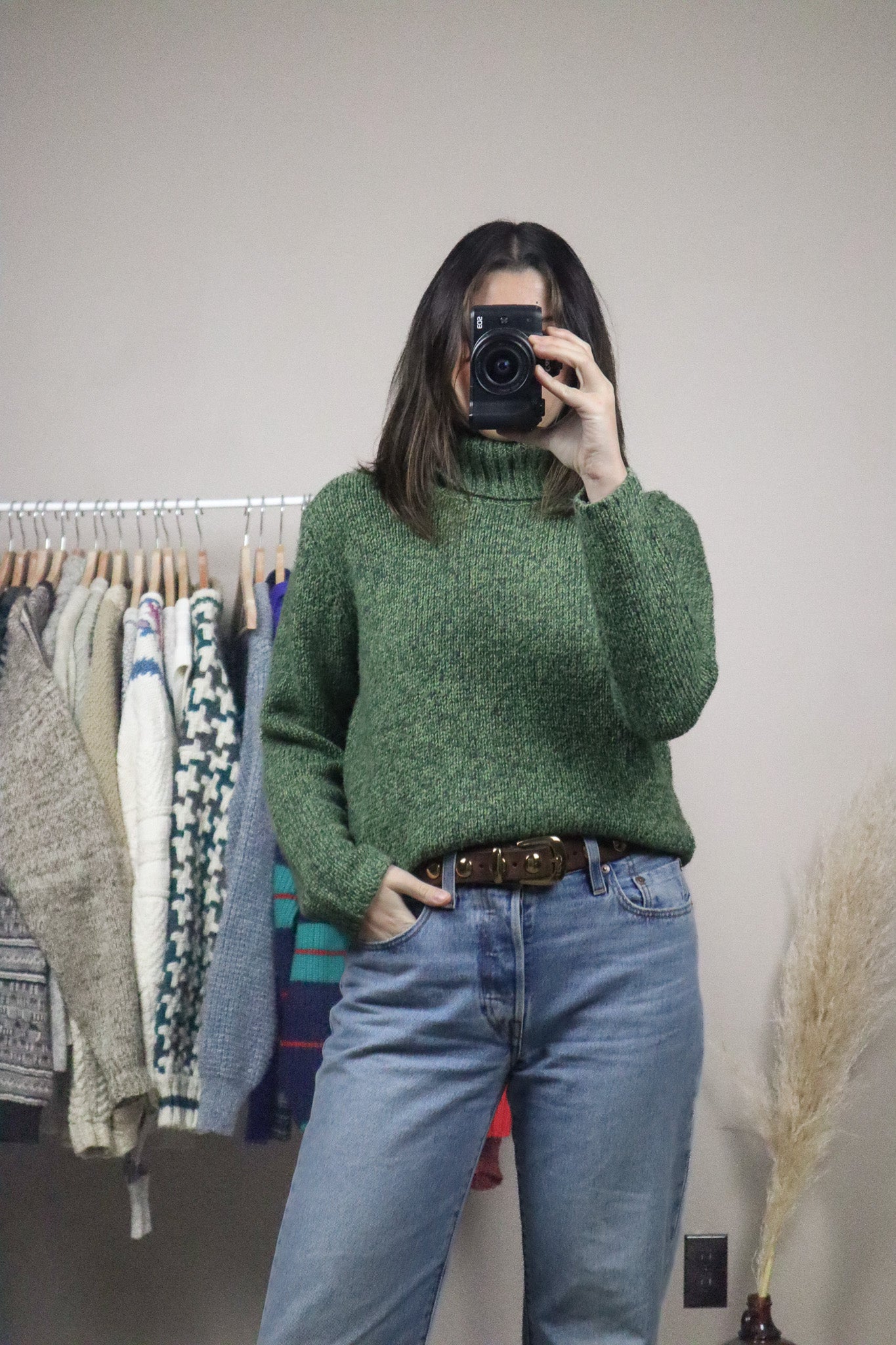 Vintage x Knit Turtleneck (S)