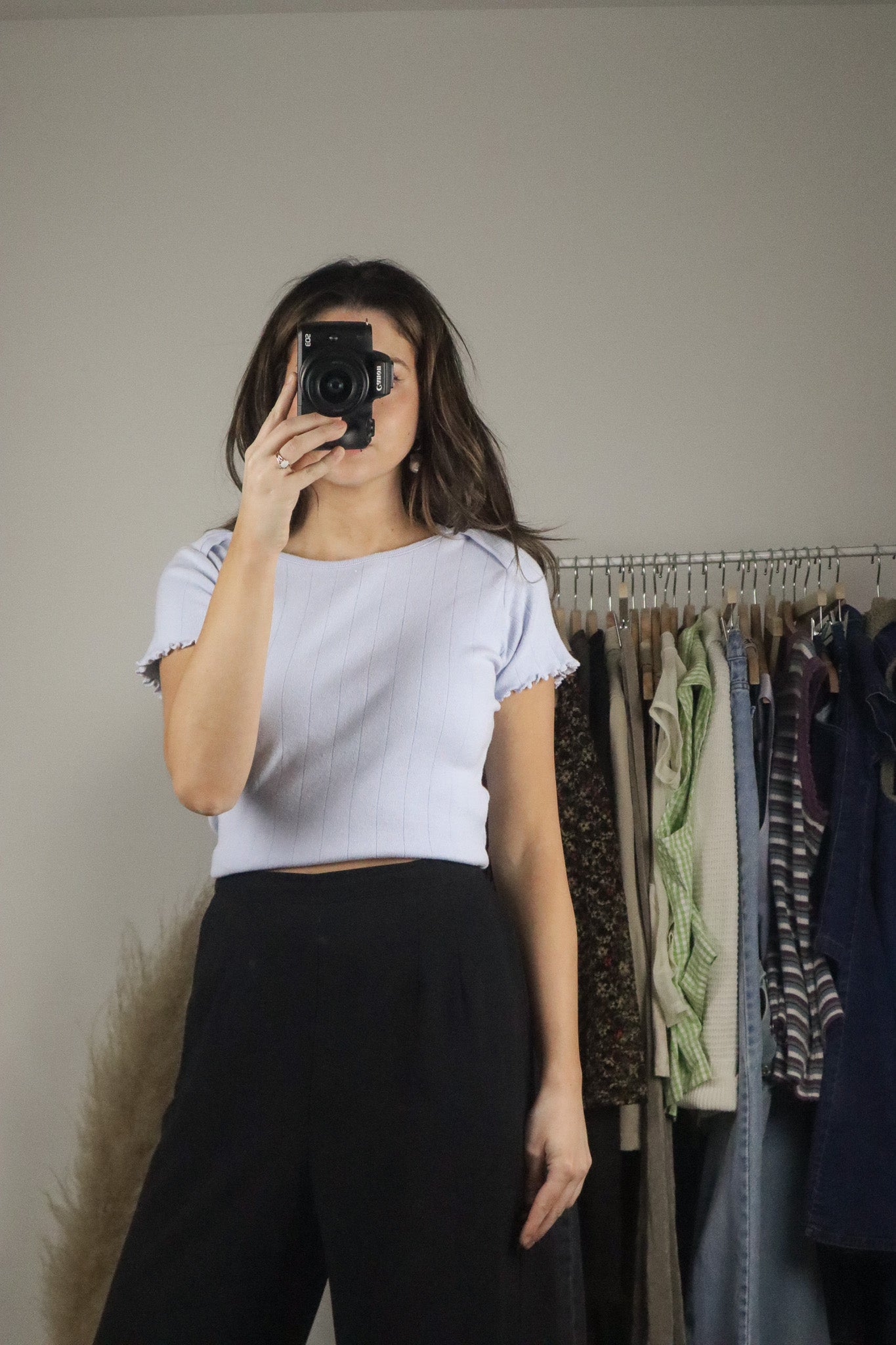 Vintage x Ribbed T-Shirt (M)