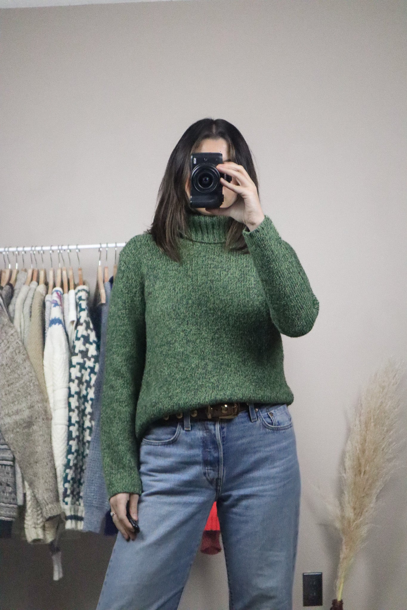 Vintage x Knit Turtleneck (S)