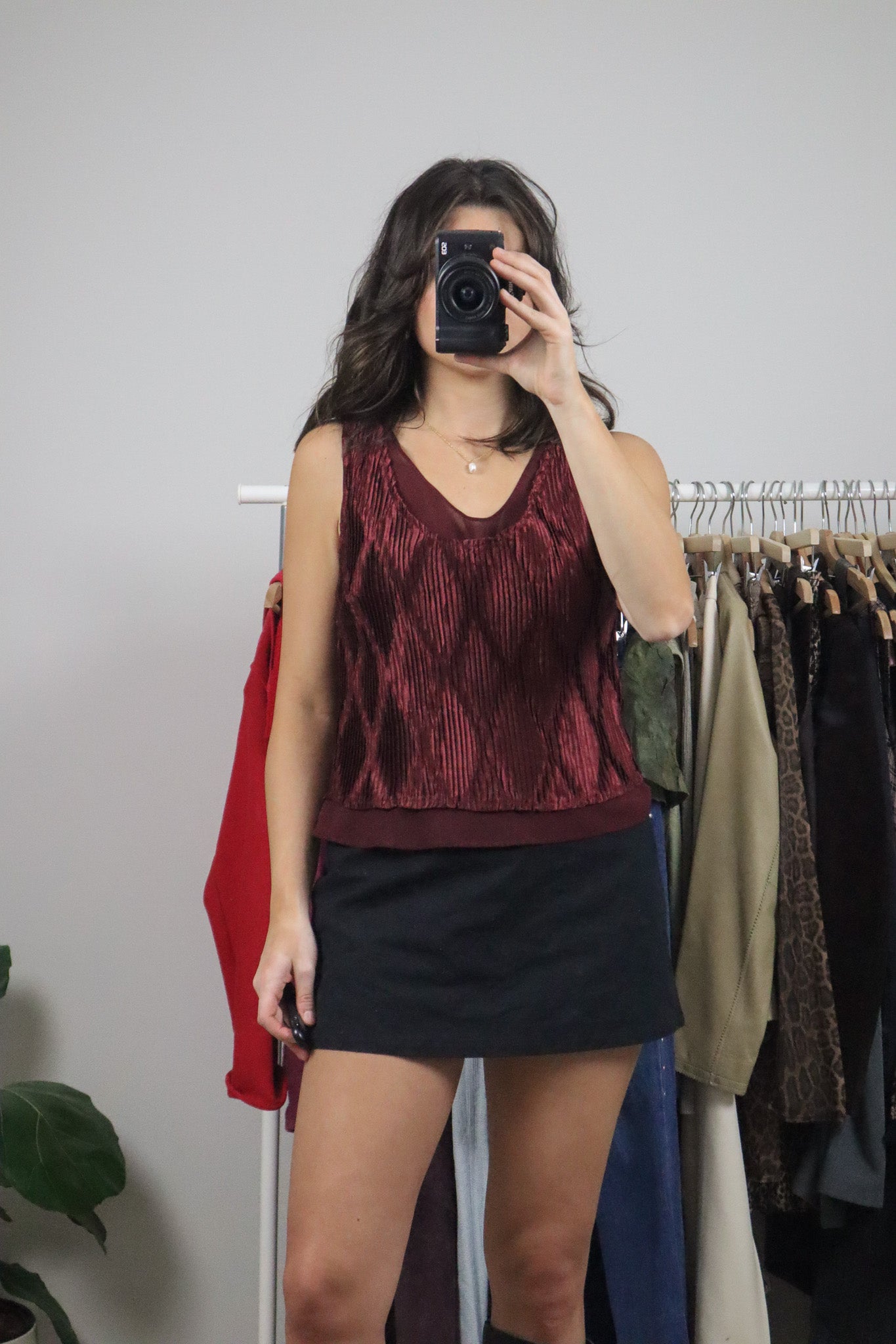 Made in Canada x Vintage x Cropped Textured Tank (8)