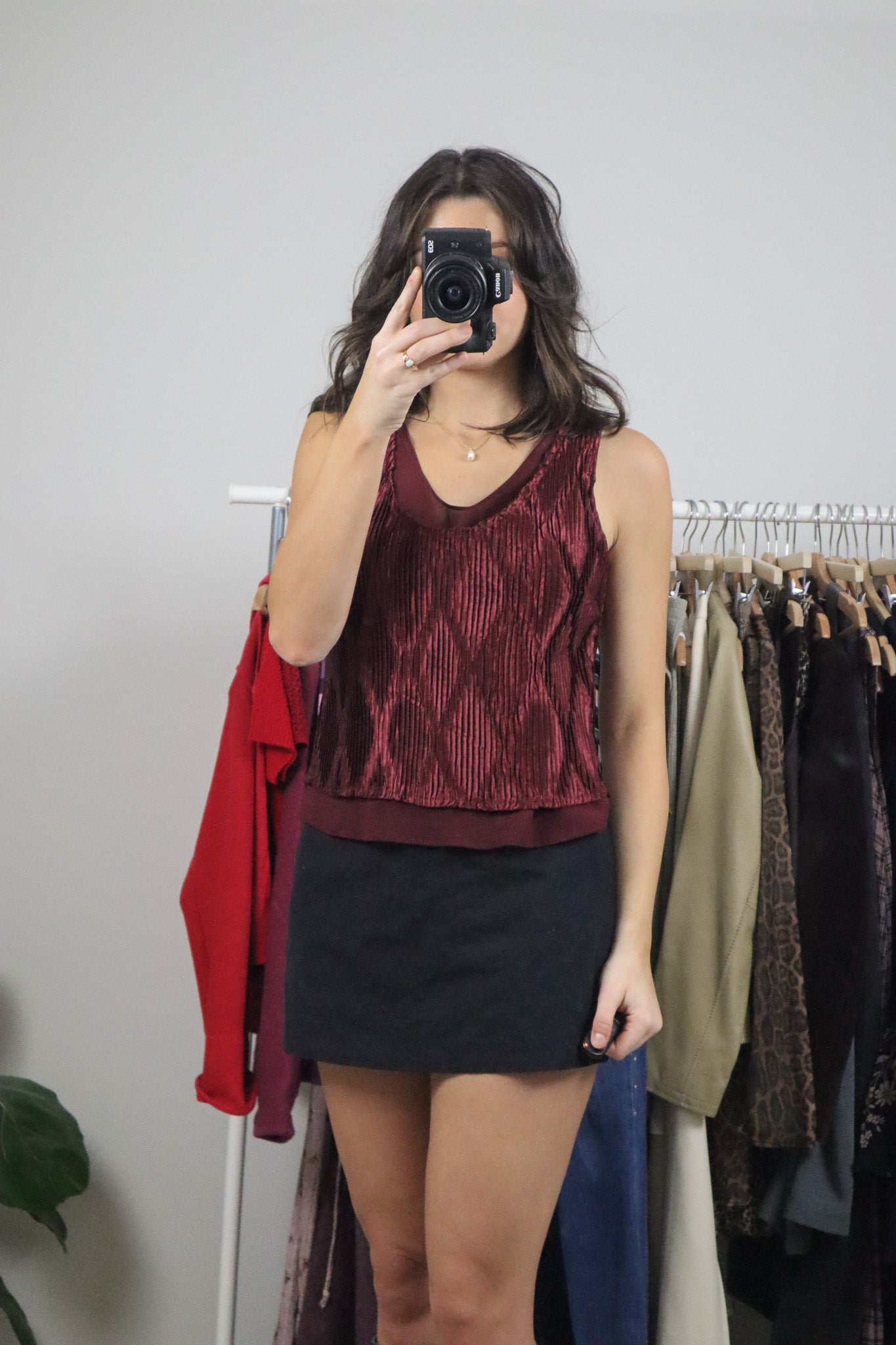 Made in Canada x Vintage x Cropped Textured Tank (8)
