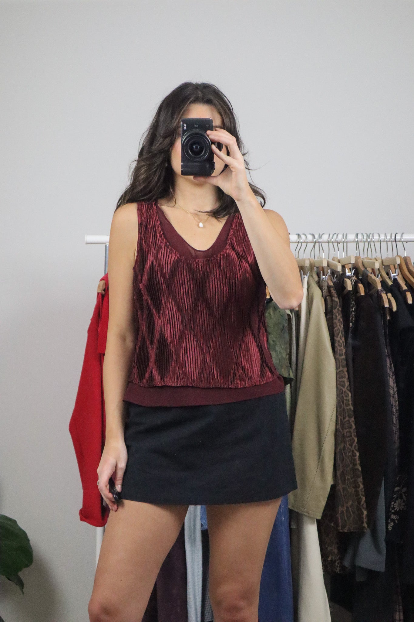 Made in Canada x Vintage x Cropped Textured Tank (8)