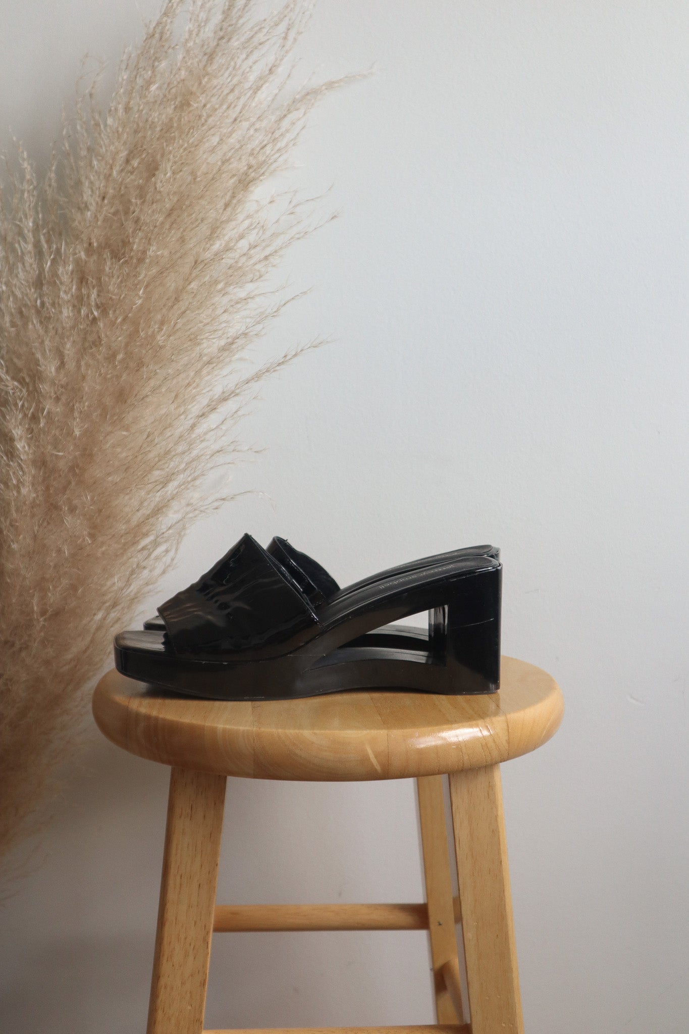 Vintage x Jeffery Campbell Leather Slides (7.5)