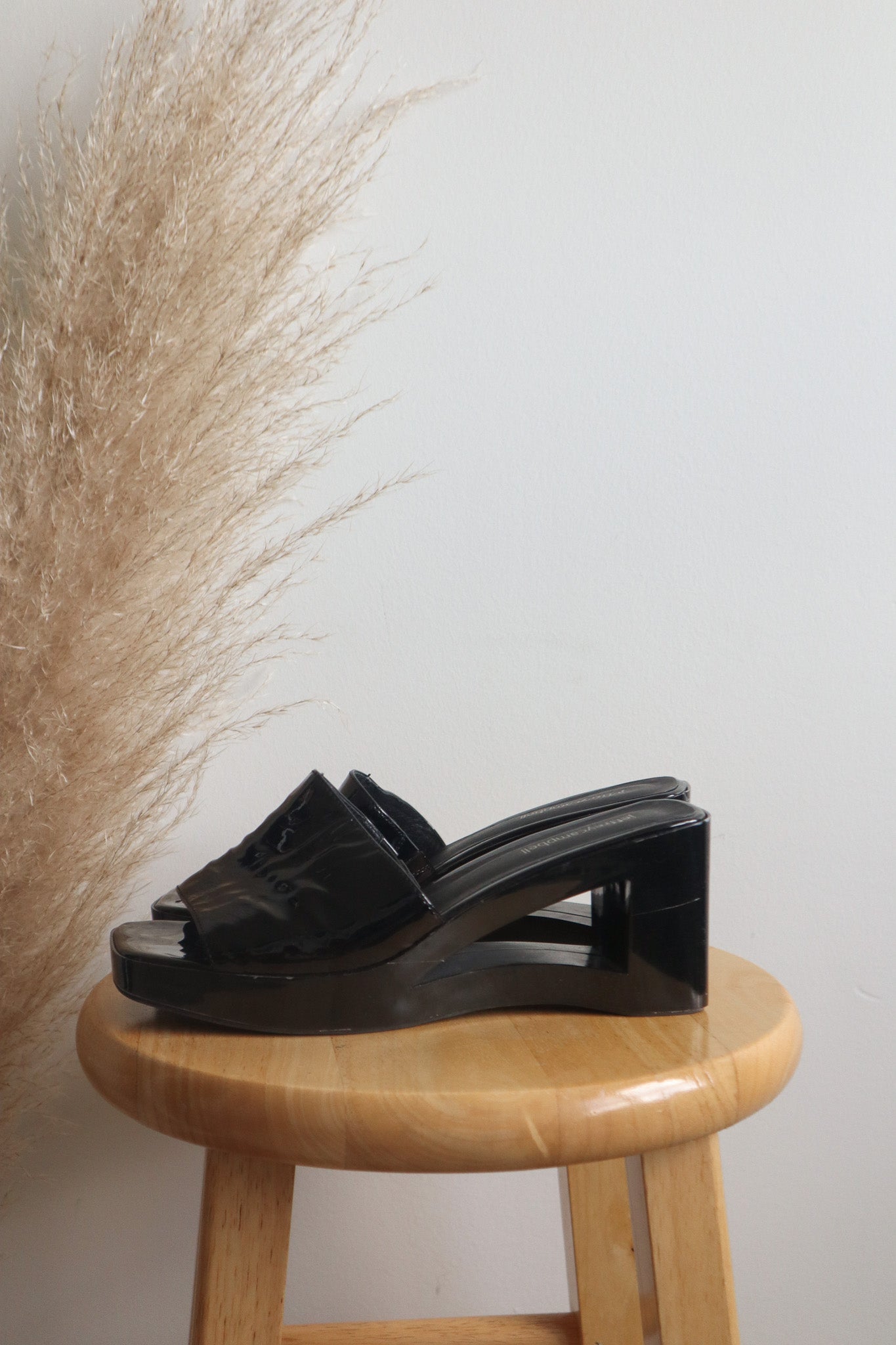Vintage x Jeffery Campbell Leather Slides (7.5)