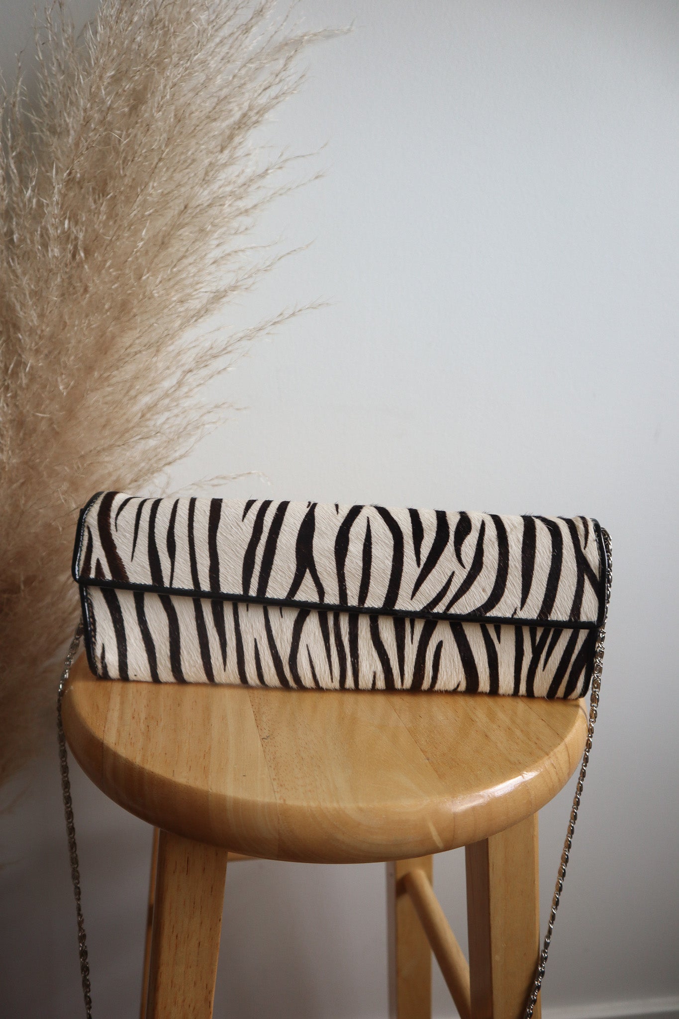 Vintage x Animal Print Purse