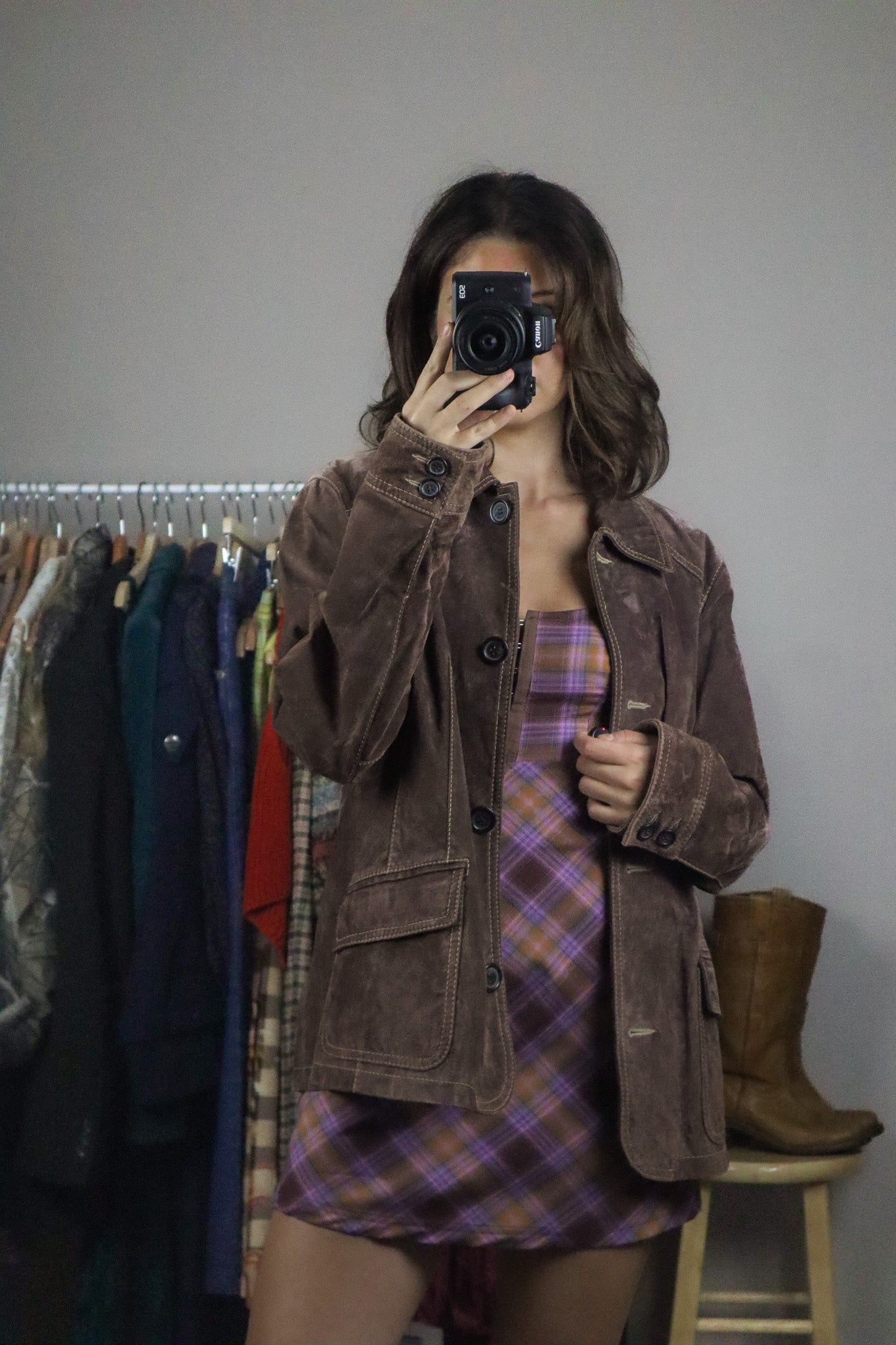 Vintage x Suede Jacket (M)