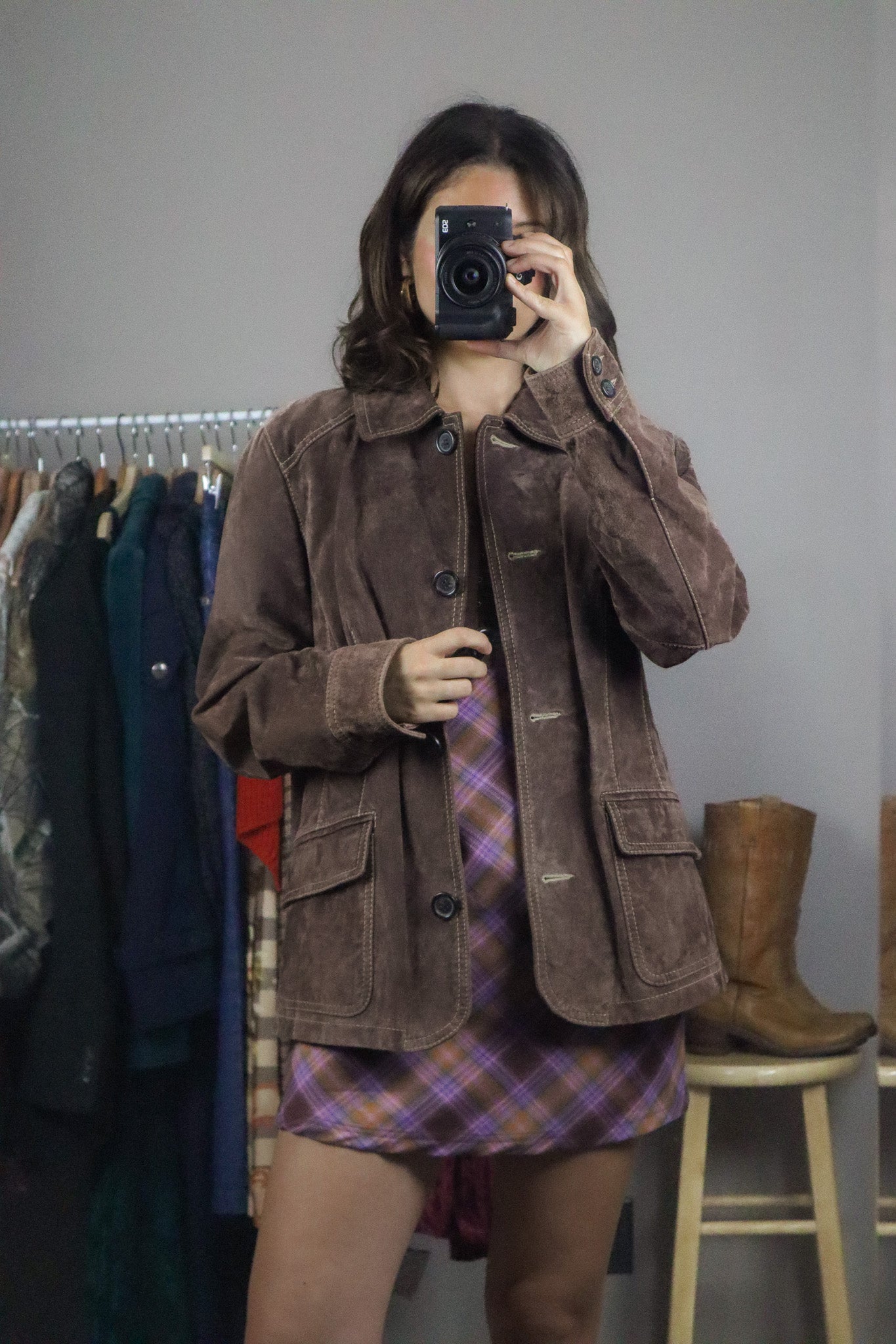 Vintage x Suede Jacket (M)