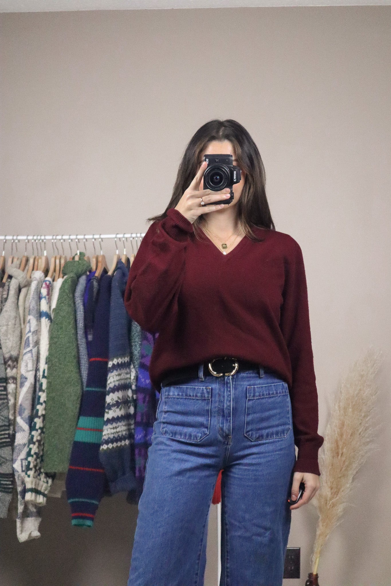 Made in England x Vintage x Cashmere Knit (S)