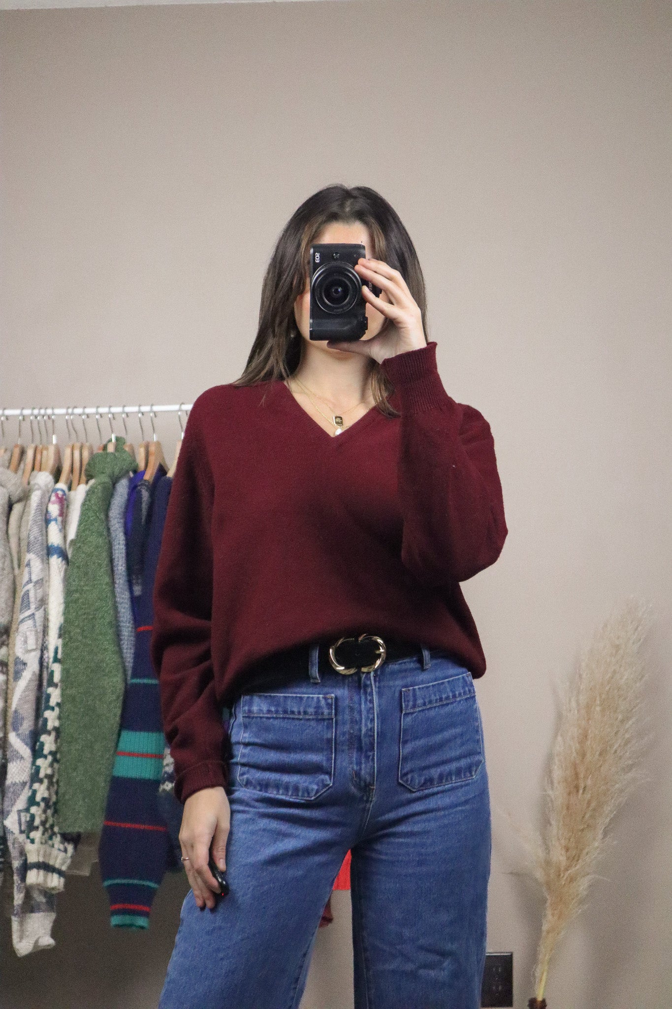Made in England x Vintage x Cashmere Knit (S)