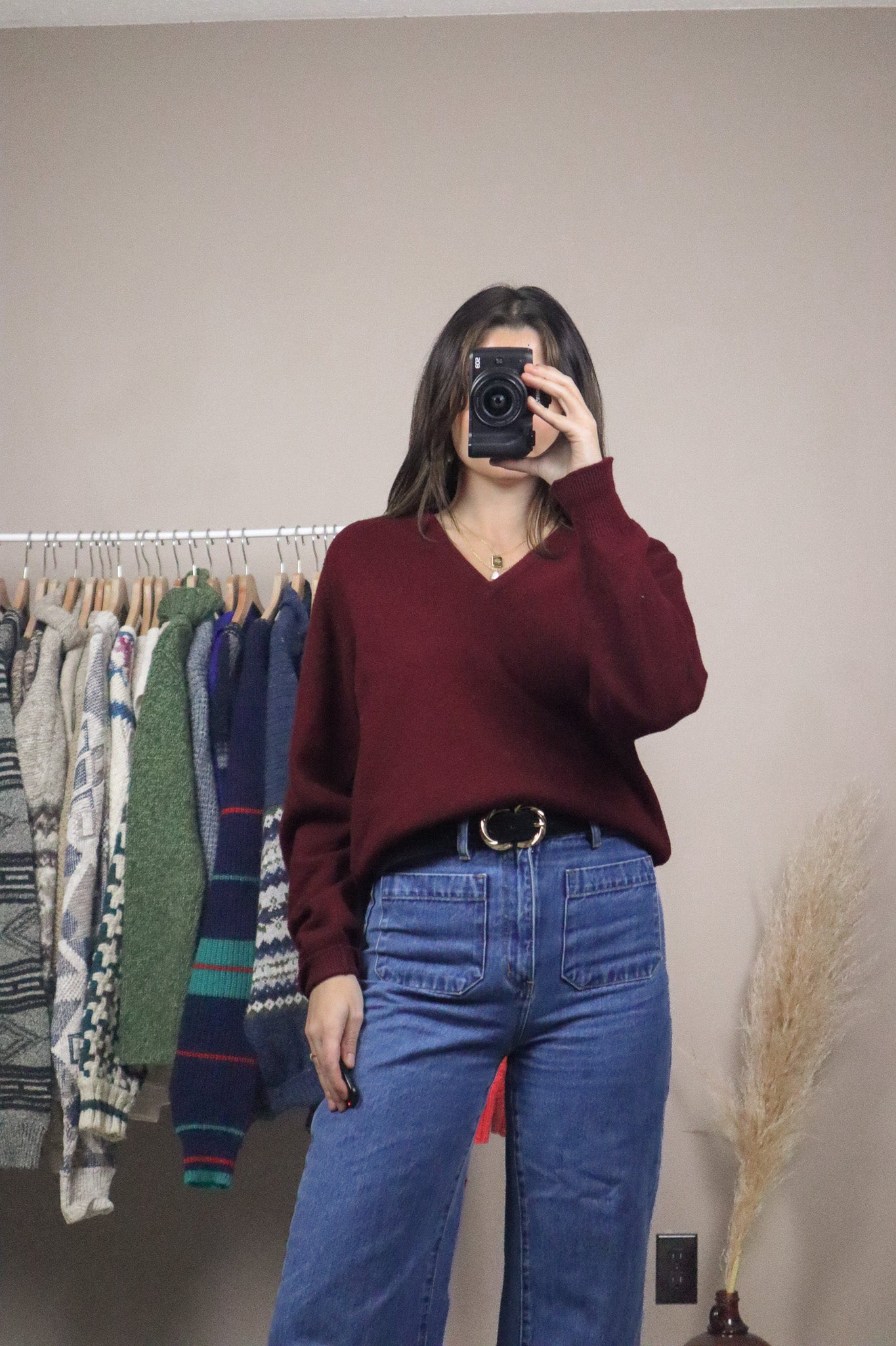 Made in England x Vintage x Cashmere Knit (S)