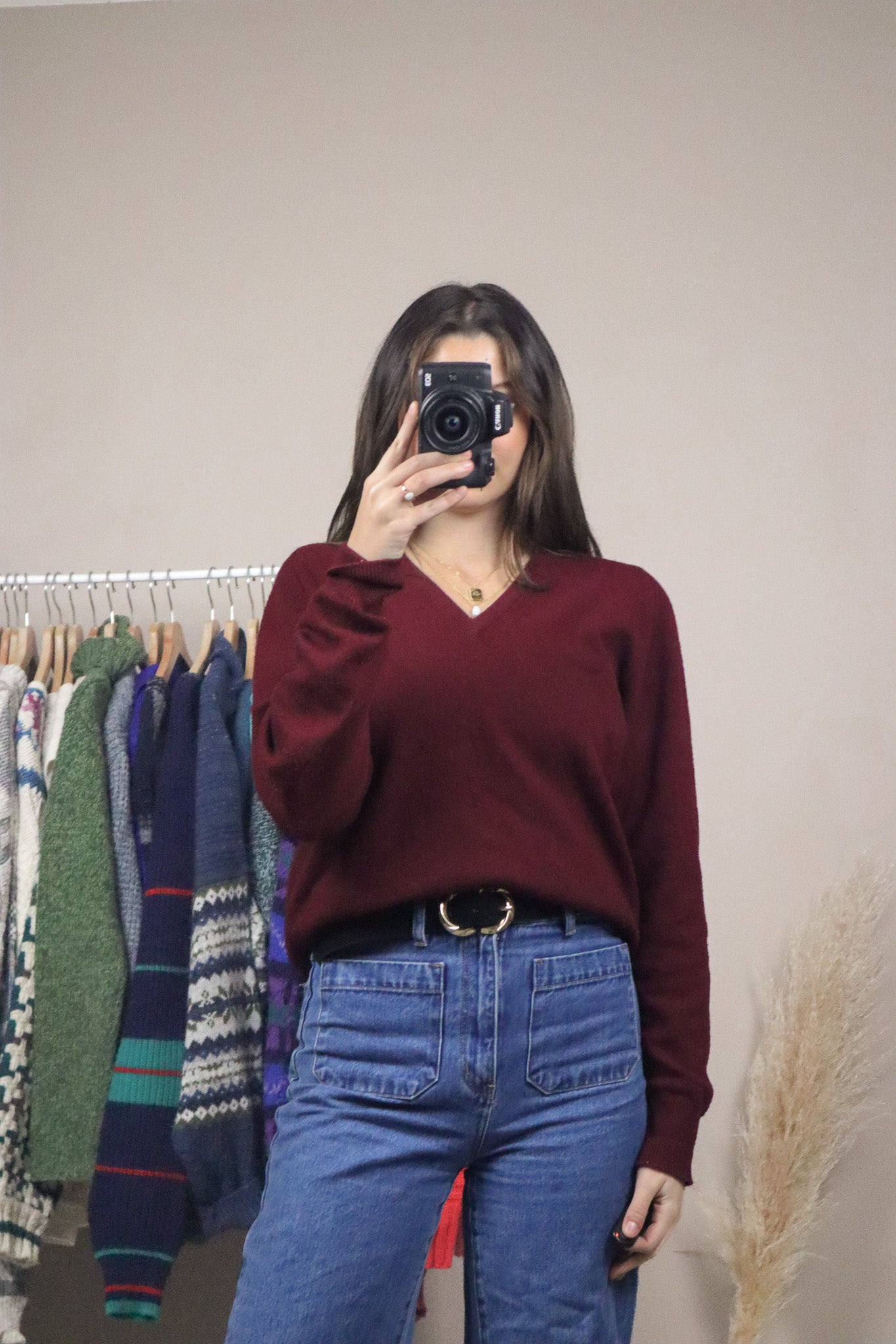 Made in England x Vintage x Cashmere Knit (S)