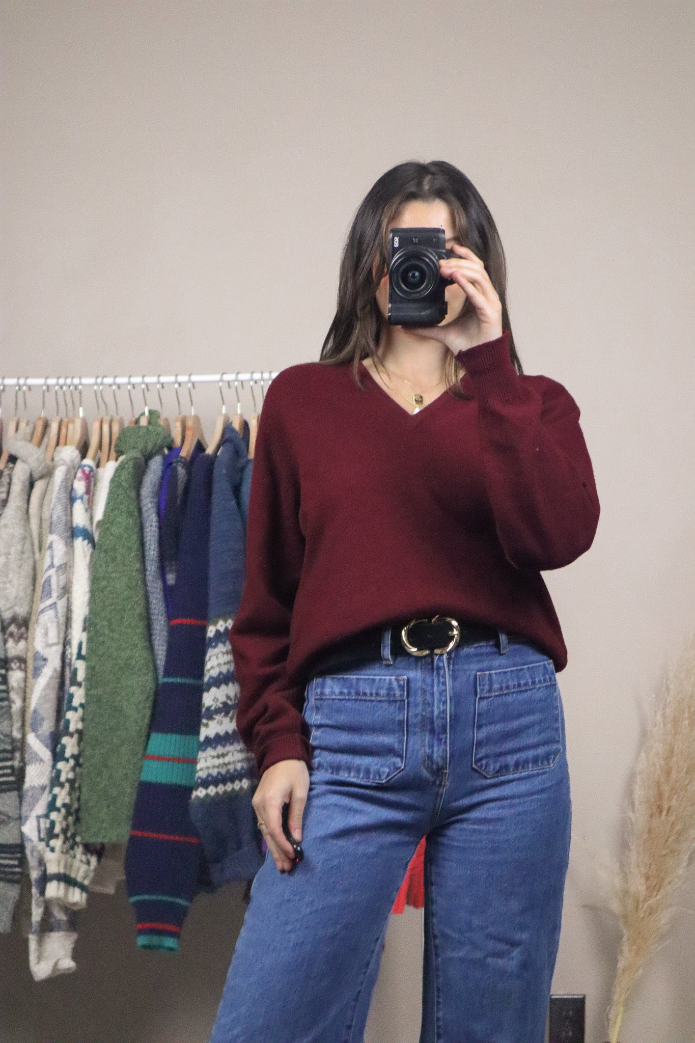 Made in England x Vintage x Cashmere Knit (S)