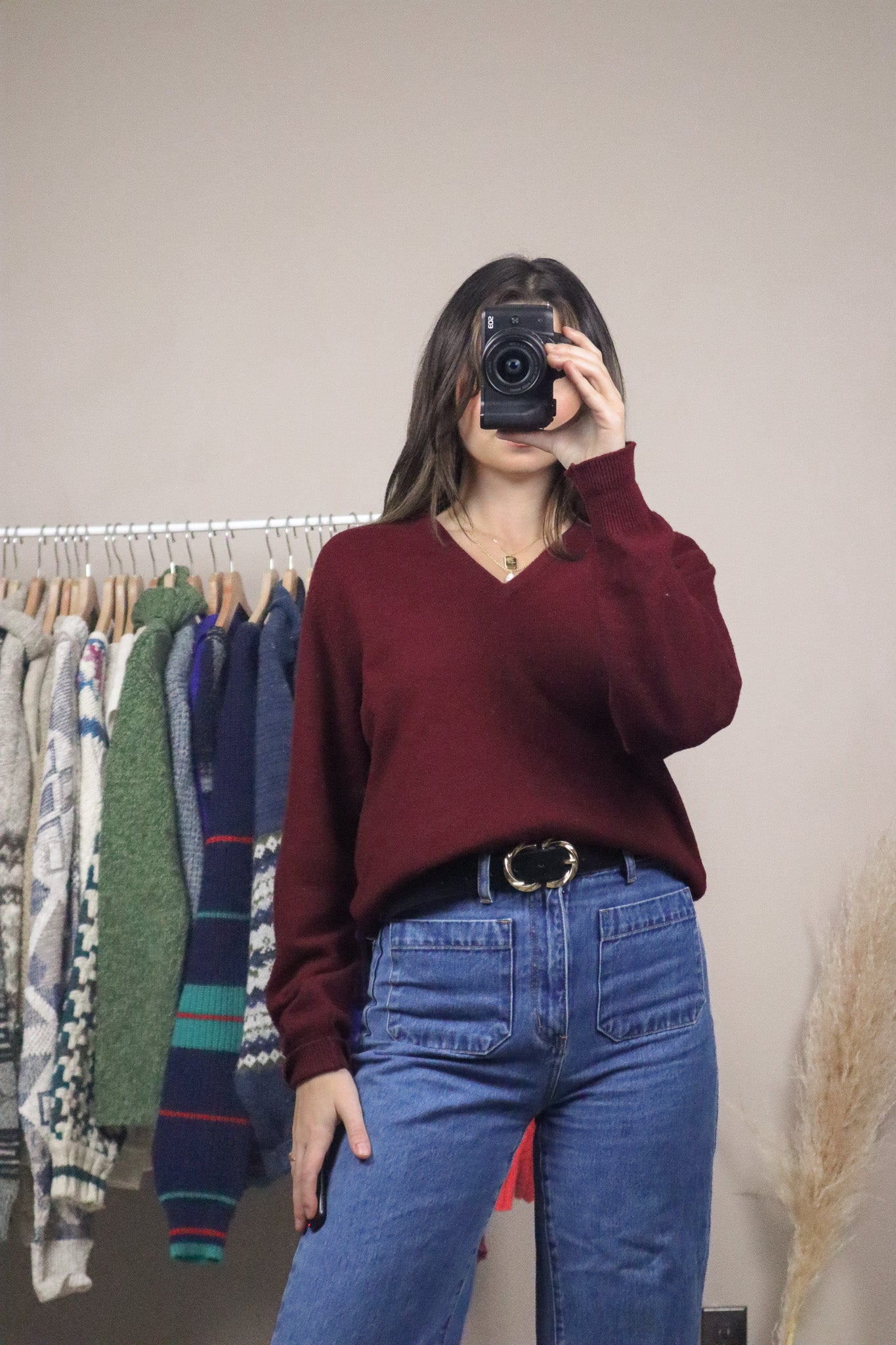 Made in England x Vintage x Cashmere Knit (S)