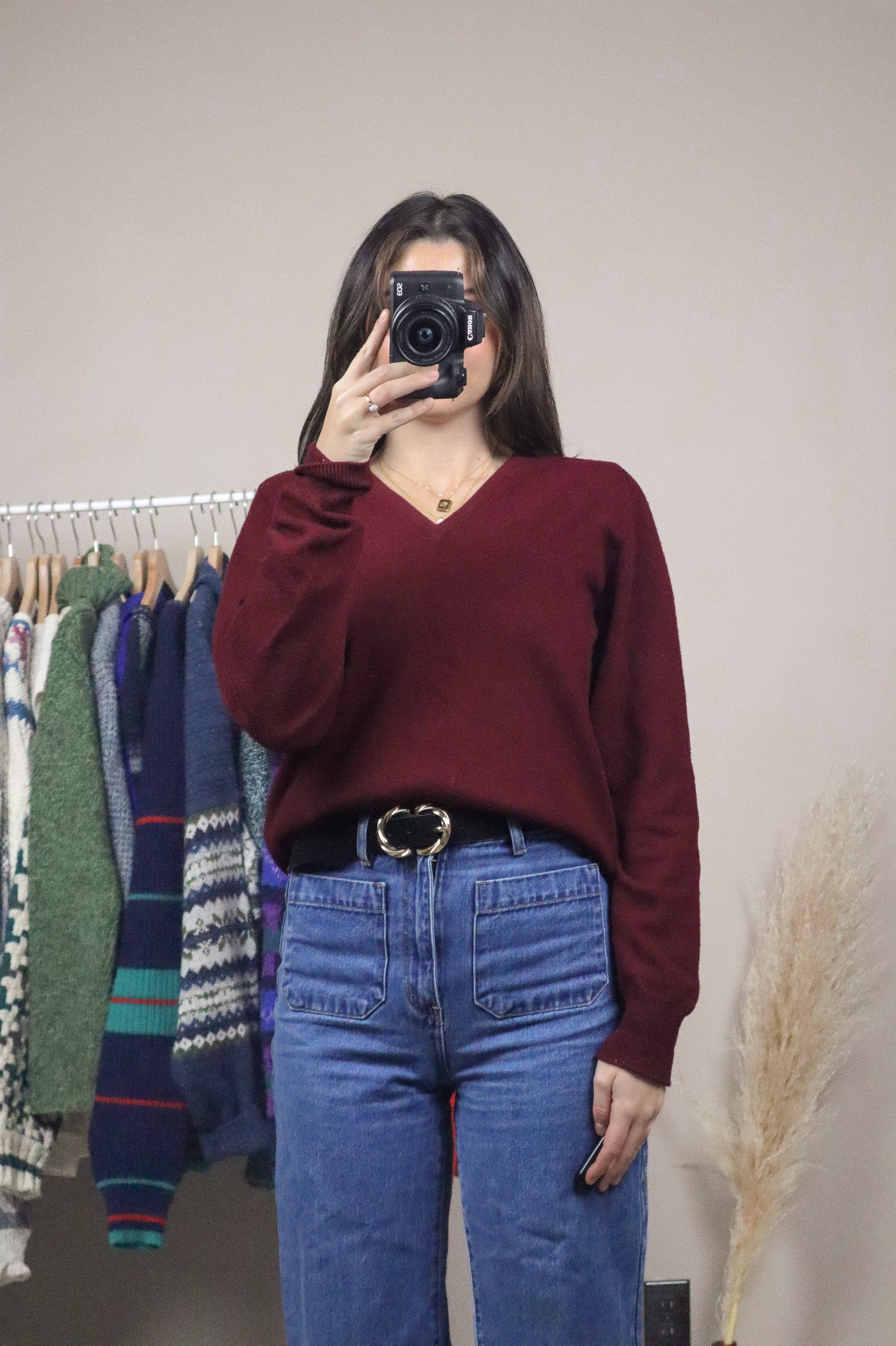 Made in England x Vintage x Cashmere Knit (S)