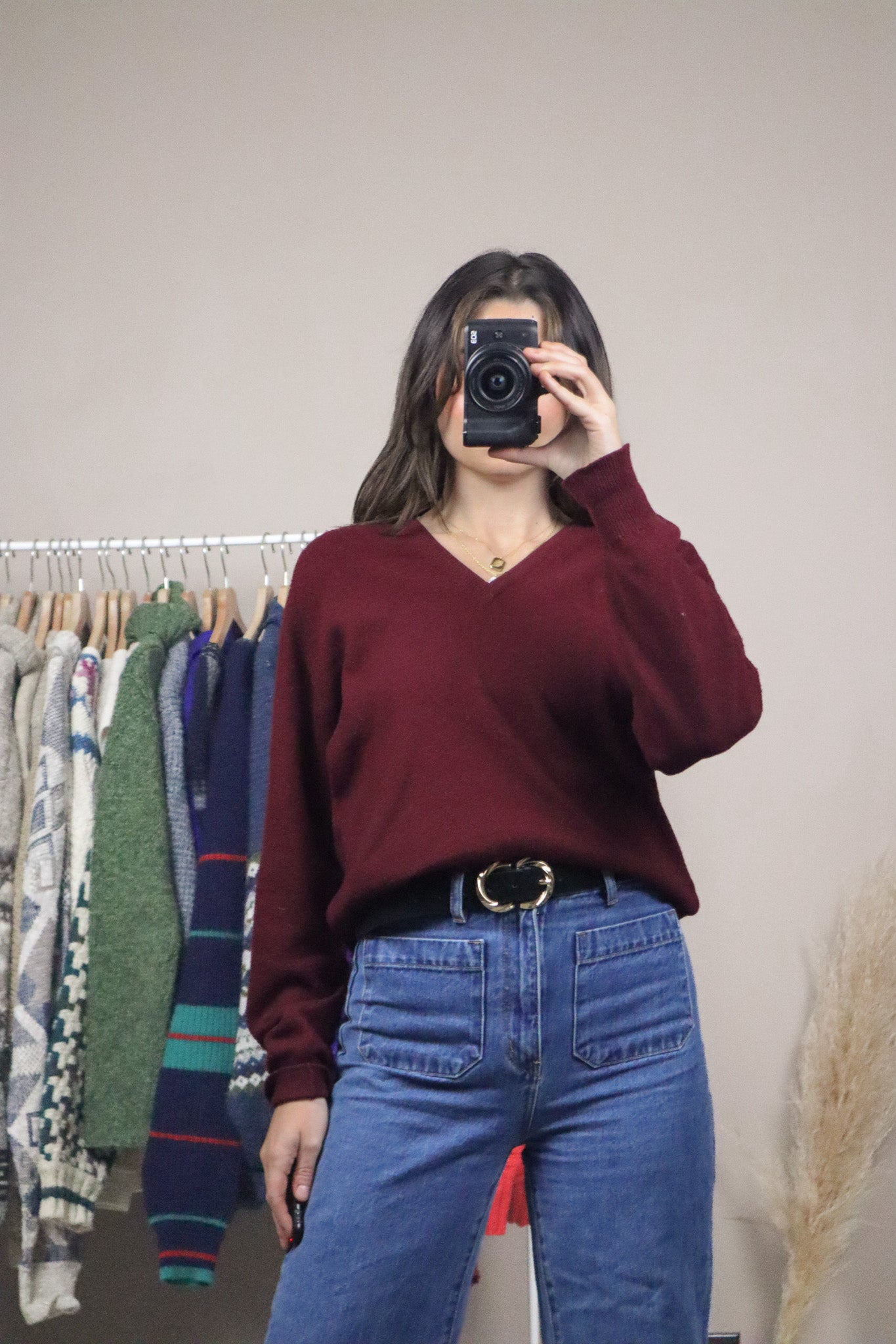 Made in England x Vintage x Cashmere Knit (S)