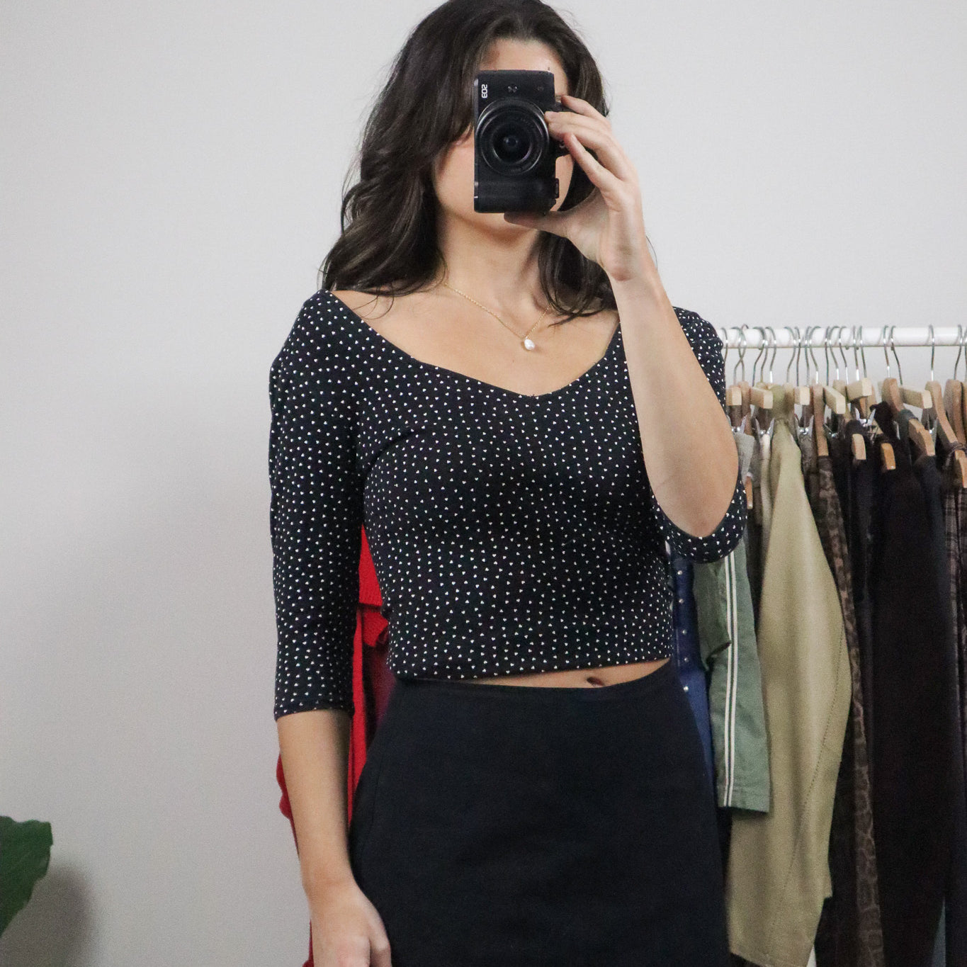 Vintage x Heart Top (S)