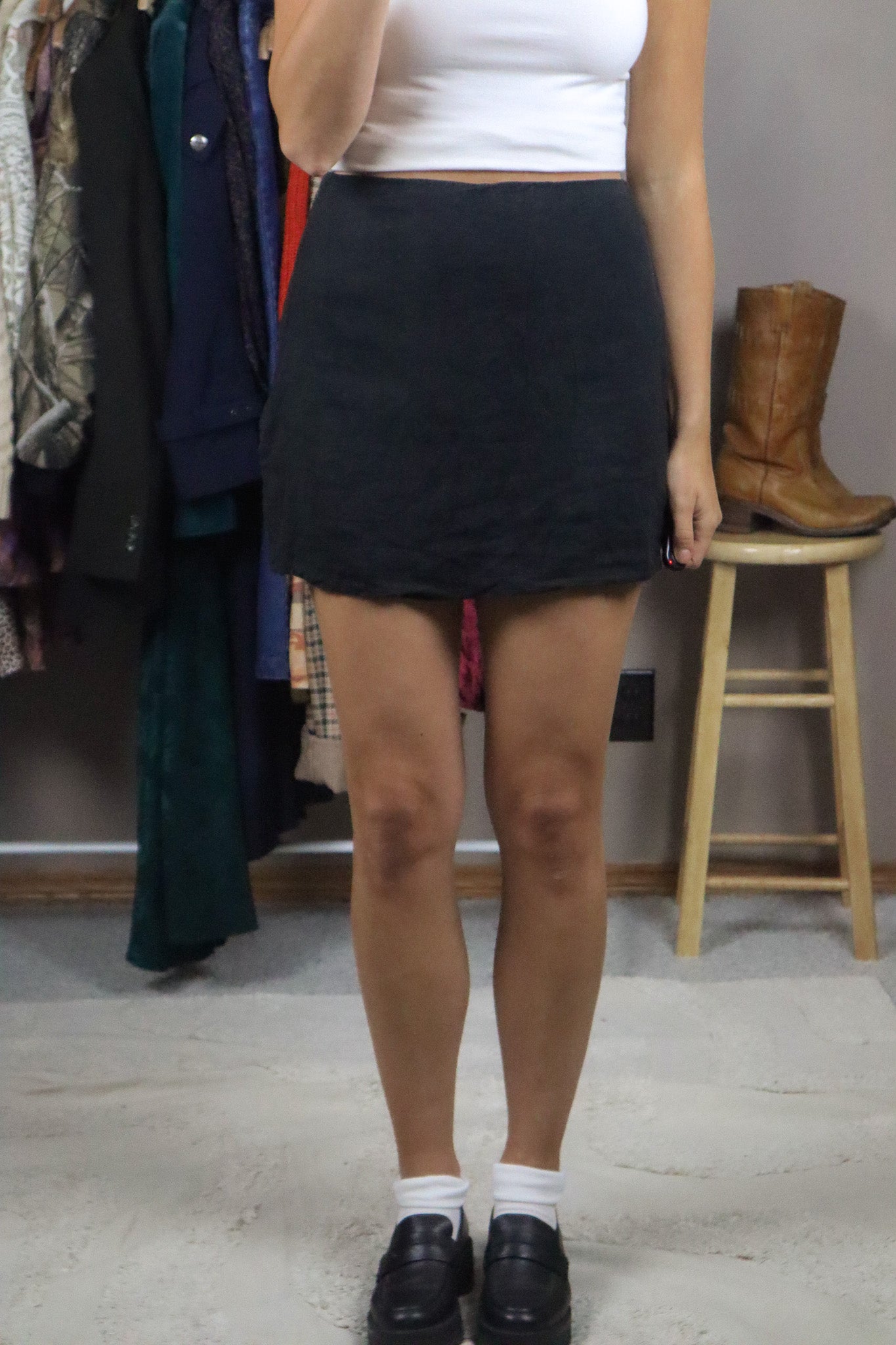 Modern x Linen Blend Mini Skort (6)