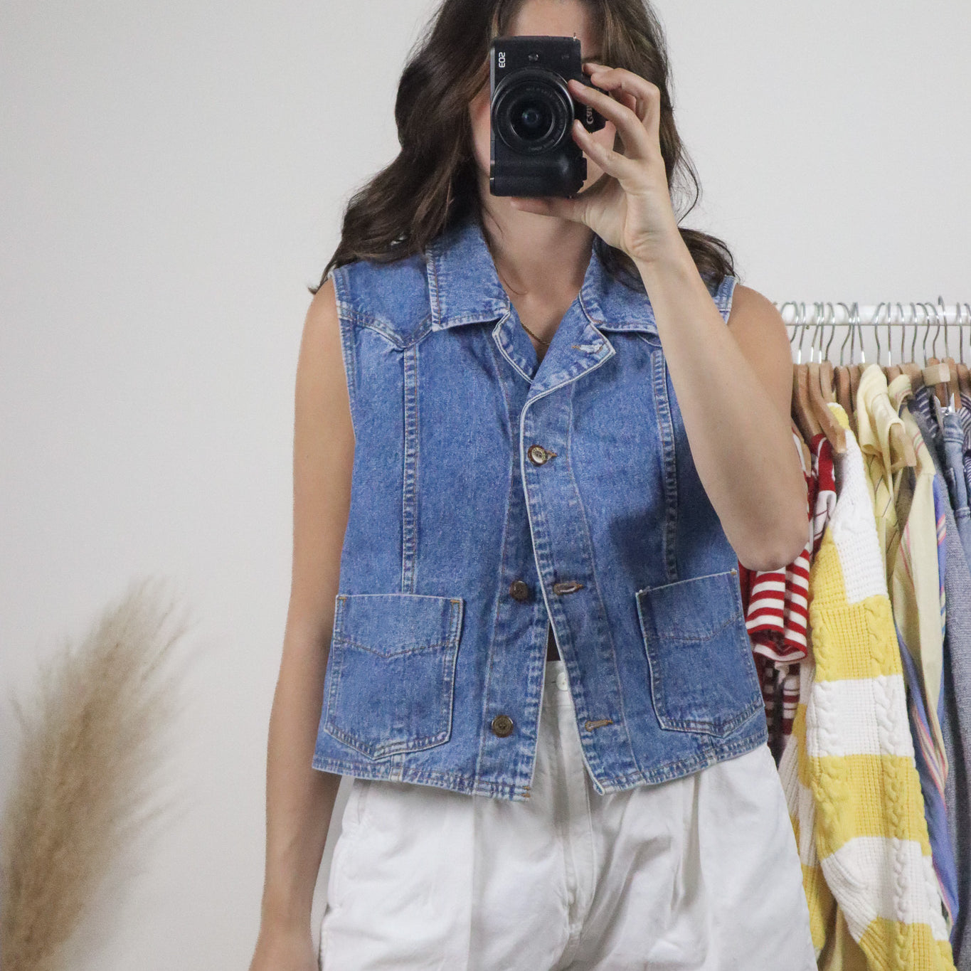 Made in Canada x Vintage x Denim Vest (10/12)
