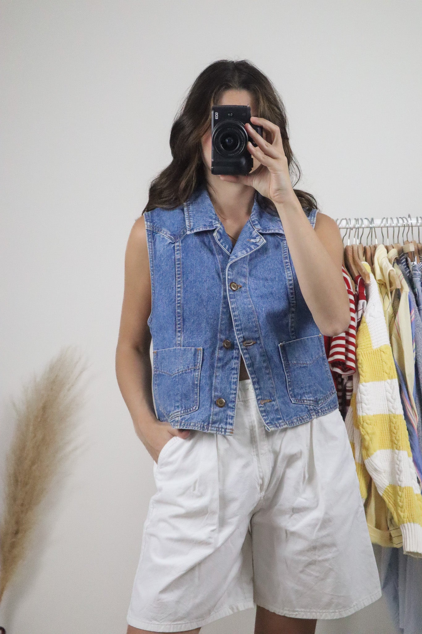 Made in Canada x Vintage x Denim Vest (10/12)