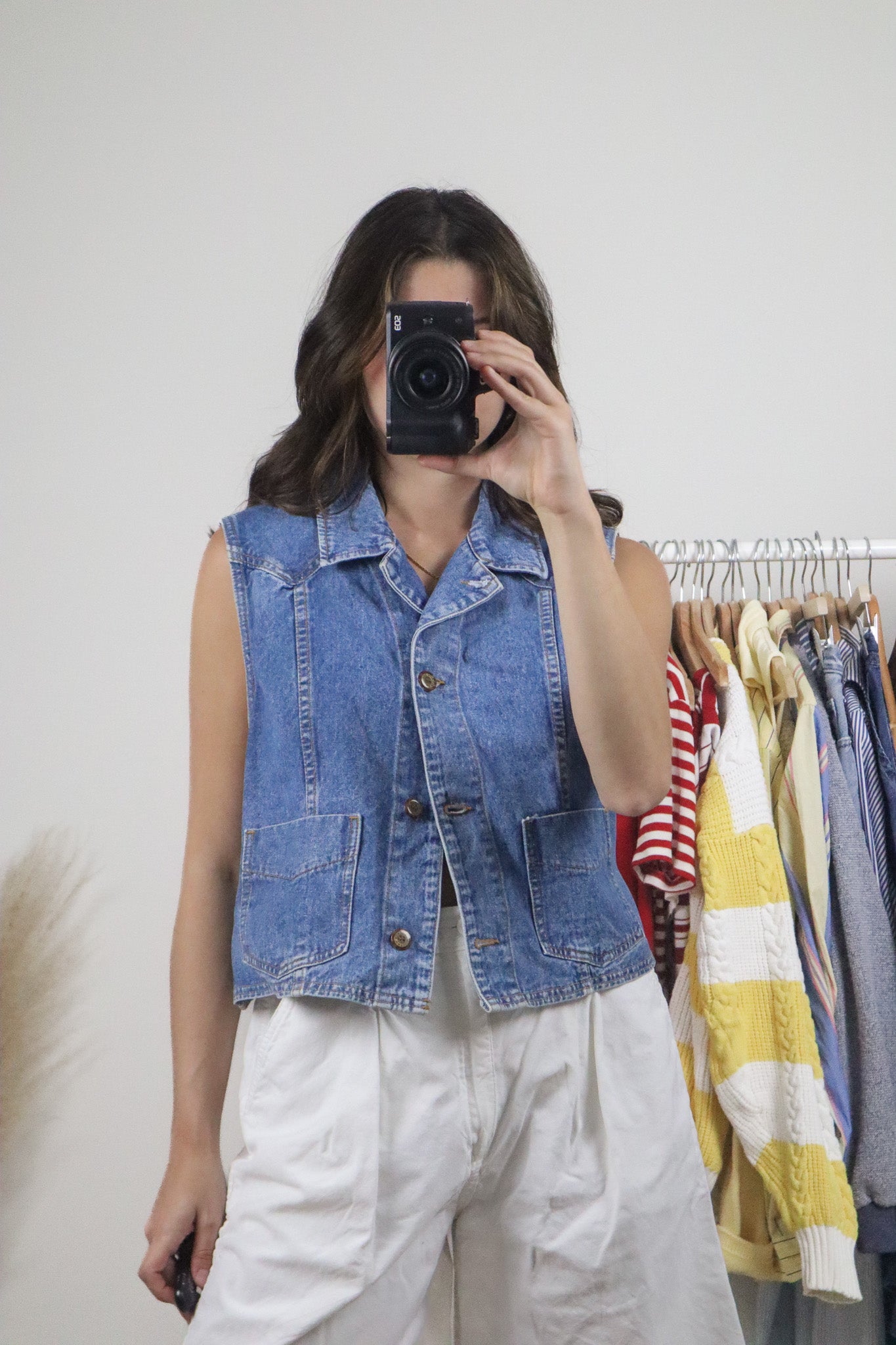 Made in Canada x Vintage x Denim Vest (10/12)