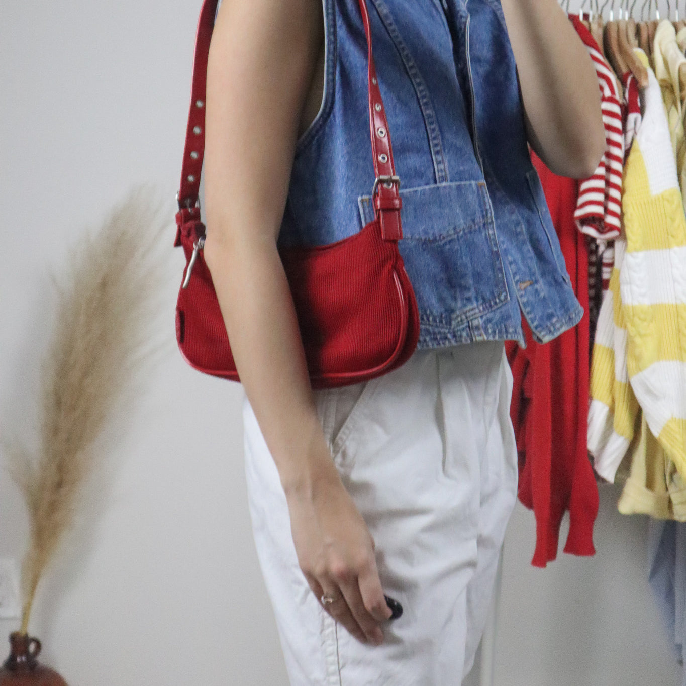 Vintage x Fabric Shoulder Bag